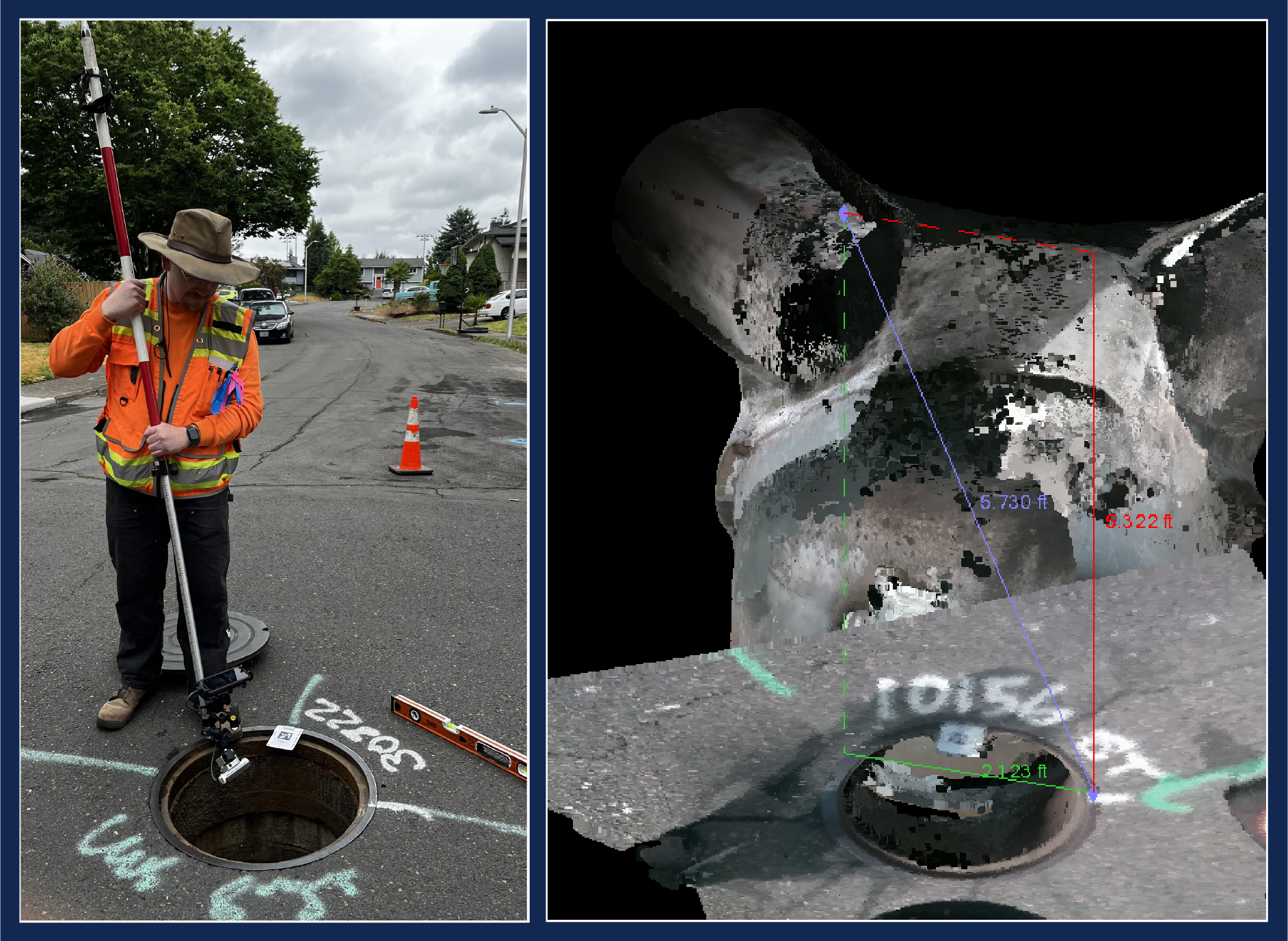 AKS Engineering Case Study: Improving Manhole Survey Efficiency with Dot3D and RealSense™
