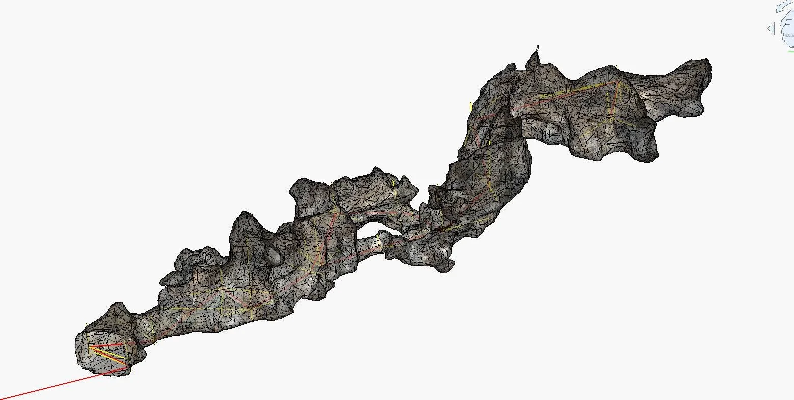 Speleological Surveying with Dot3D in Spain