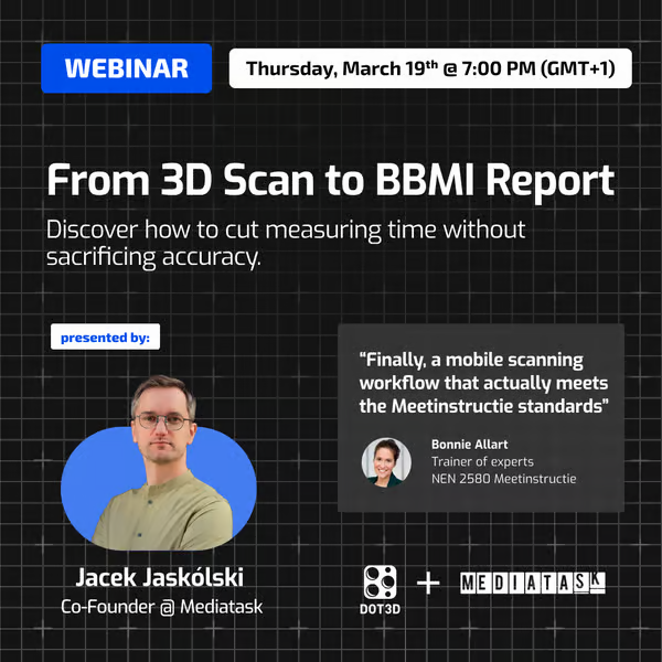 LIVE WEBINAR: From 3D Scan to BBMI Report