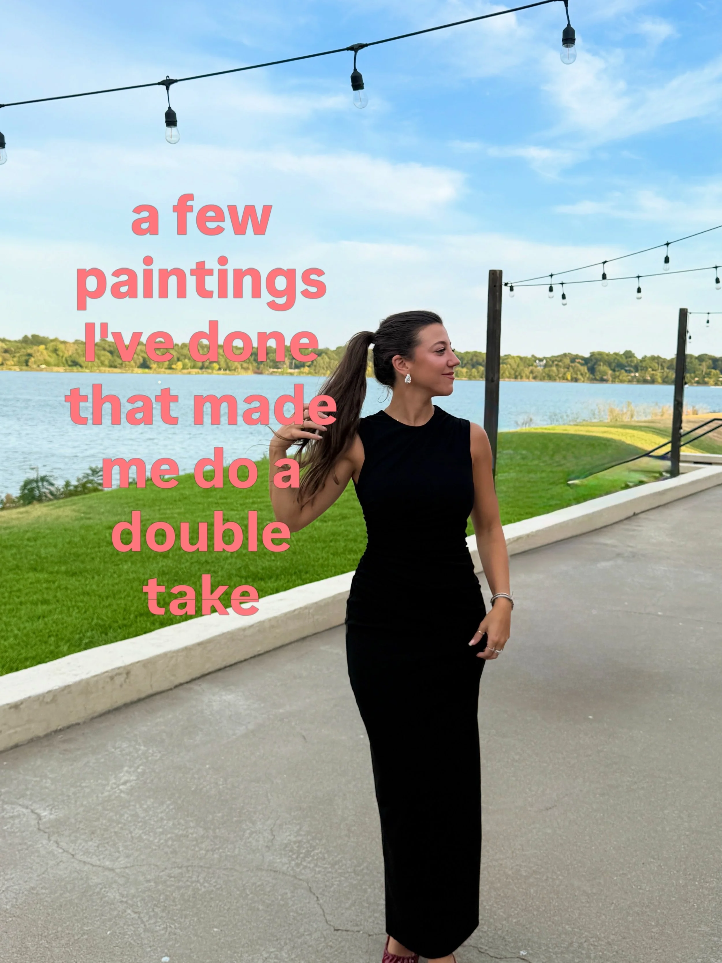 Sometimes I sit down to paint and pray it comes out good 🤣 

#painting #petportrait #liveweddingpainting #customart #carpainting