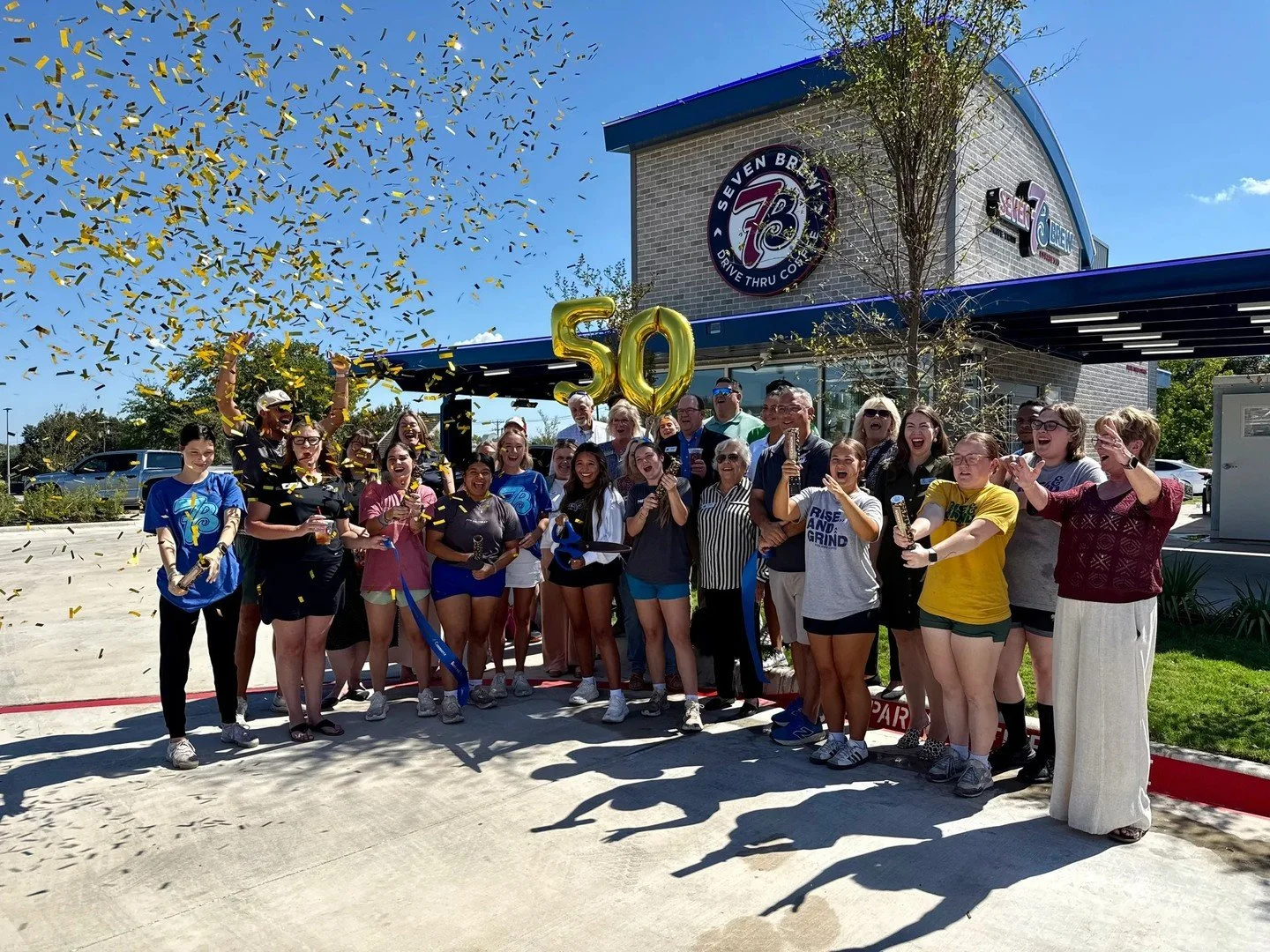 ✨ Community + Coffee + Chamber = The perfect blend!

We&rsquo;re so thankful to have joined the @Benbrook Area Chamber of Commerce and @7brewcoffee for their ribbon cutting celebration. 💙