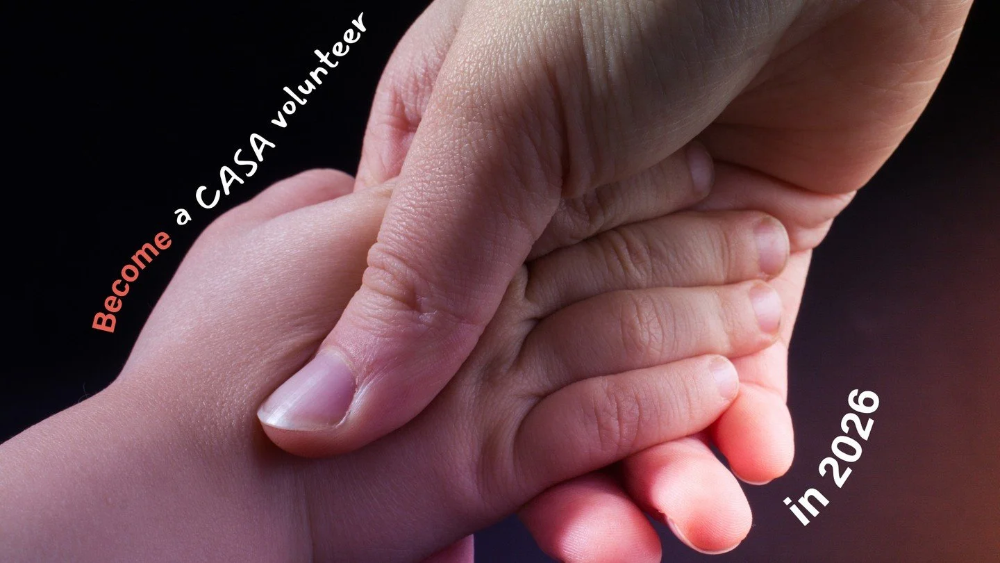 💙 Be the Voice a Child Deserves &mdash; Attend a CASA Info Session!

Every day, children in foster care face constant change. CASA volunteers provide something the system can&rsquo;t: a stable, caring adult who shows up.

As a CASA volunteer, you&rs
