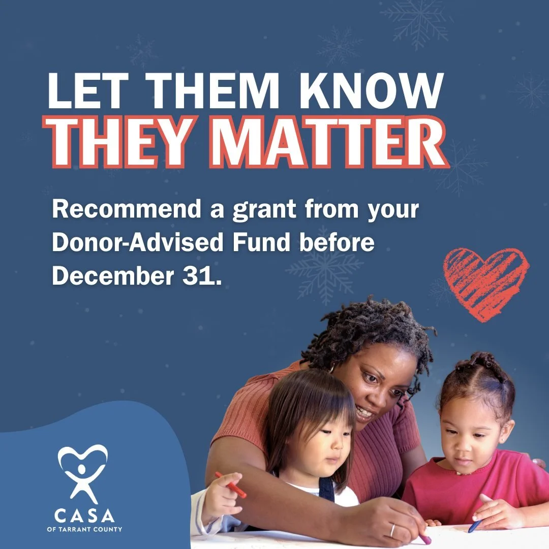 El tiempo corre. ⏳

Una donación a un fondo asesorado por donantes realizada antes del **31 de diciembre** puede cambiar el futuro de un niño. Si está ultimando sus donaciones de fin de año, ahora es el momento de recomendar su subvención DAF y hacer que su impacto cuente. 💙 #DonacionesDeFinDeAño #