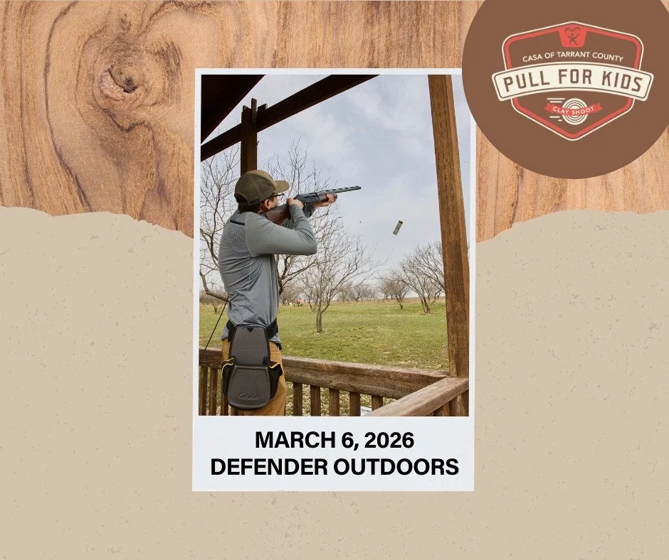 🎯 Get Ready to Pull For Kids! 🎯
Join us at the 10th Annual Pull For Kids Clay Shoot &mdash; a day of sport, community, and making a lasting impact for children in foster care.

📅 Date: Friday, March 6, 2026
📍 Location: Defender Outdoors Clay Spor