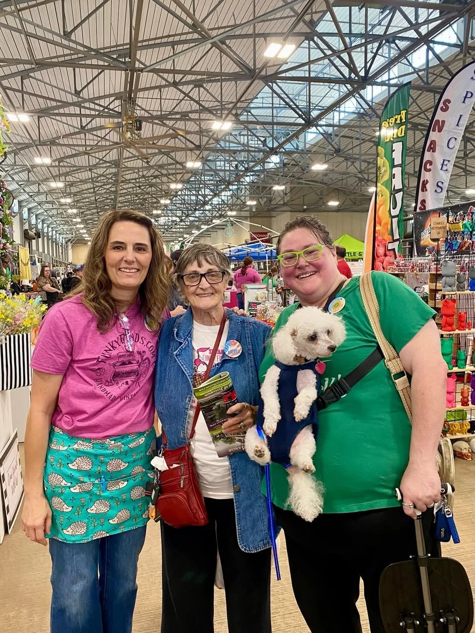 It&rsquo;s never a dull time at @FunkyFinds! 💃🏻🕺🏼🪩

Come see us and over 130 handmade and vintage vendors all in one place at our Spring Fling! Support local artists while you give back to local charities like CASA!

🗓️March 14 &amp; 15
📍 @wil