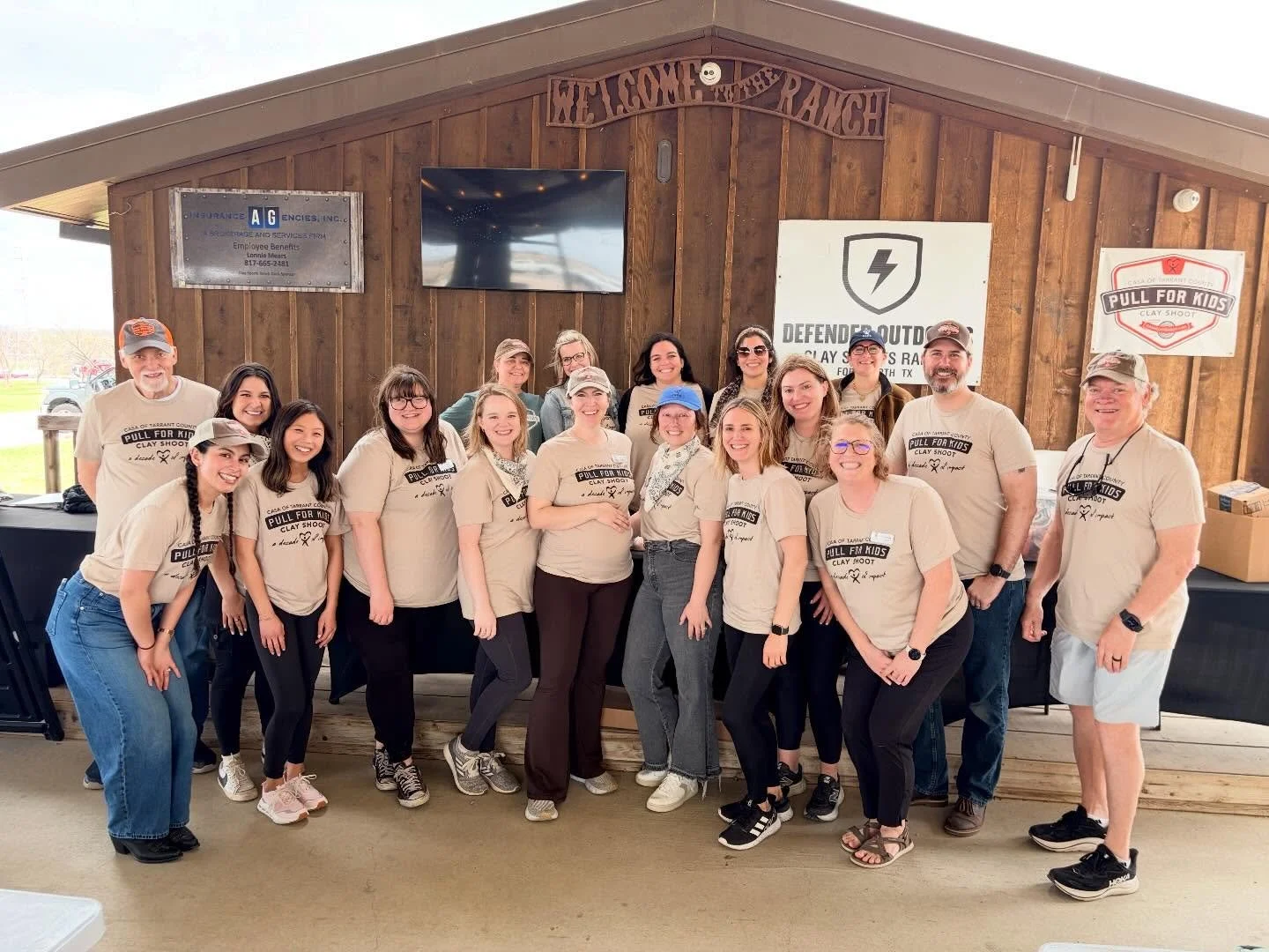 CASA Staff thanks YOU for your support today! 10 years of changing the trajectory of children&rsquo;s lives! #pullforkids