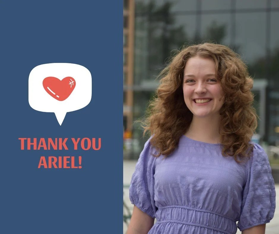 Please help us celebrate an incredible semester with our CFE Intern, Ariel Armstrong!

Since joining CASA of Tarrant County in February, Ariel has immersed herself in the work of advocating for children in foster care &mdash; gaining hands-on experie