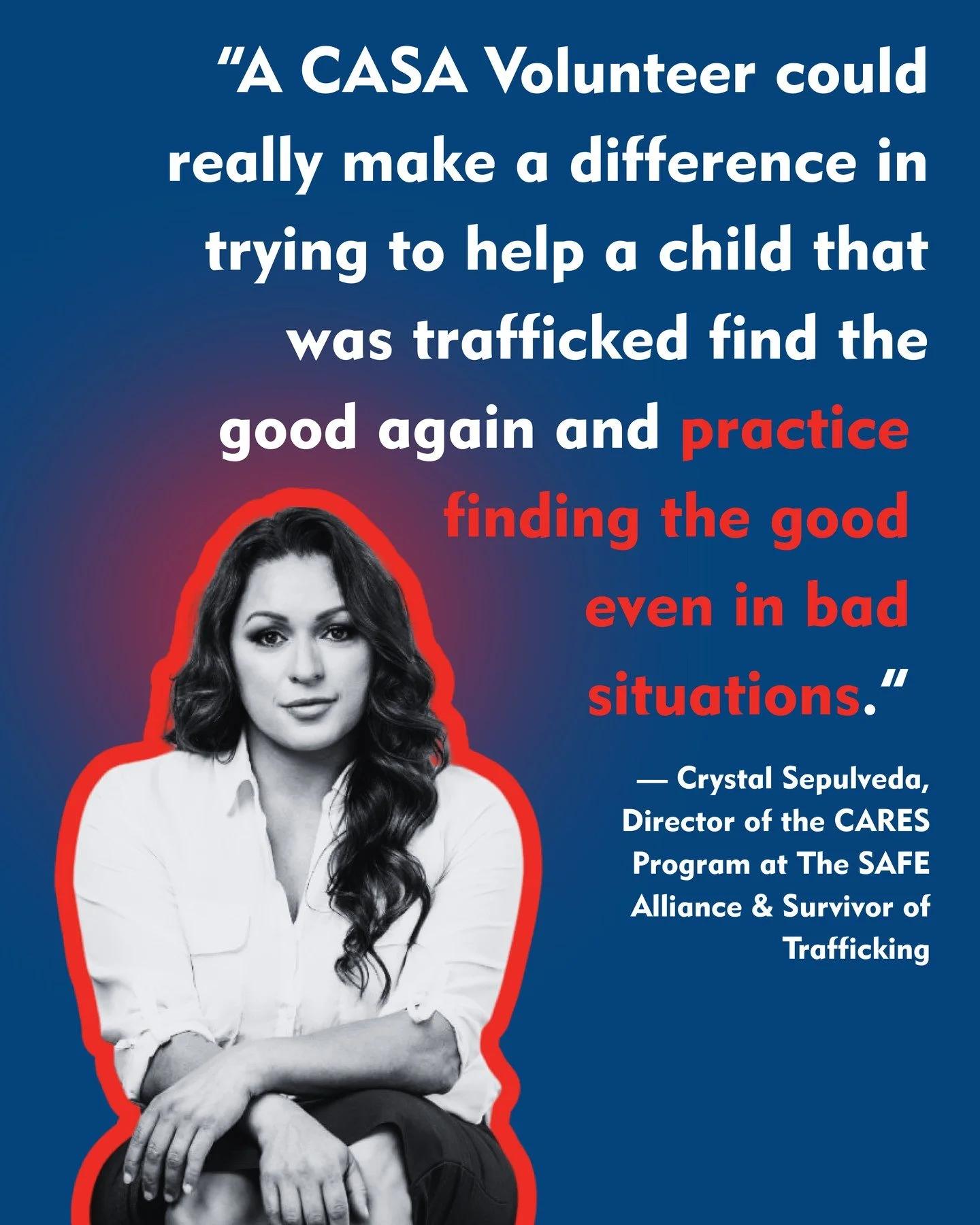 Did you know? Today is #WorldDayAgainstTraffickinginPersons. Texas ranks 2nd in the U.S. for child sex trafficking. To fight back, Texas CASA launched the CASA ACT (Anti-Child Trafficking) framework, which encourages volunteers to see something, say 