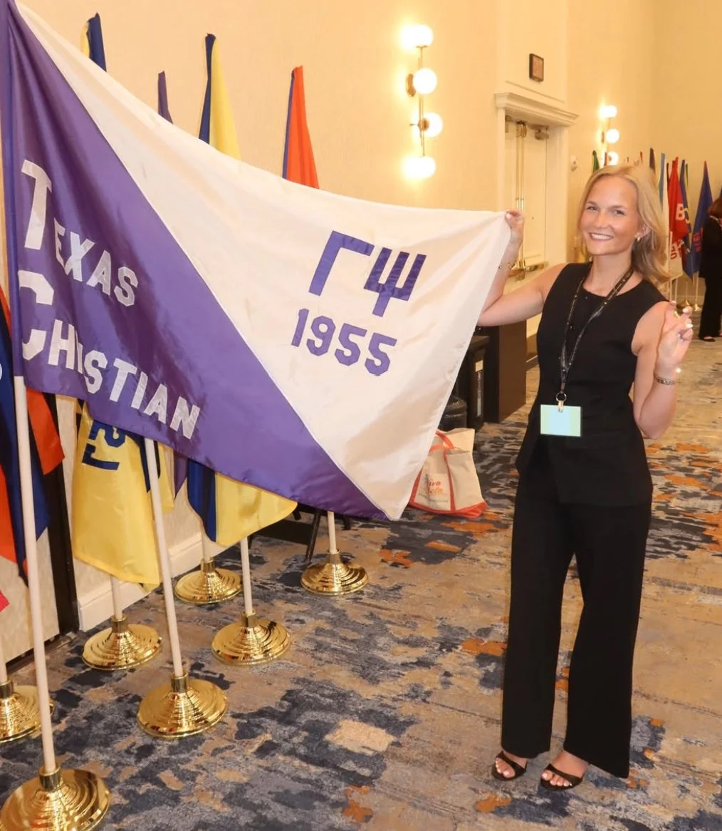 A HUGE congratulations to @tcutheta! At Kappa Alpha Theta&rsquo;s national conference in Las Vegas, TCU Theta was named the #1 Fundraising College Chapter, received the Golden Kite Award, and was recognized as a finalist for the Founders Award! Theta
