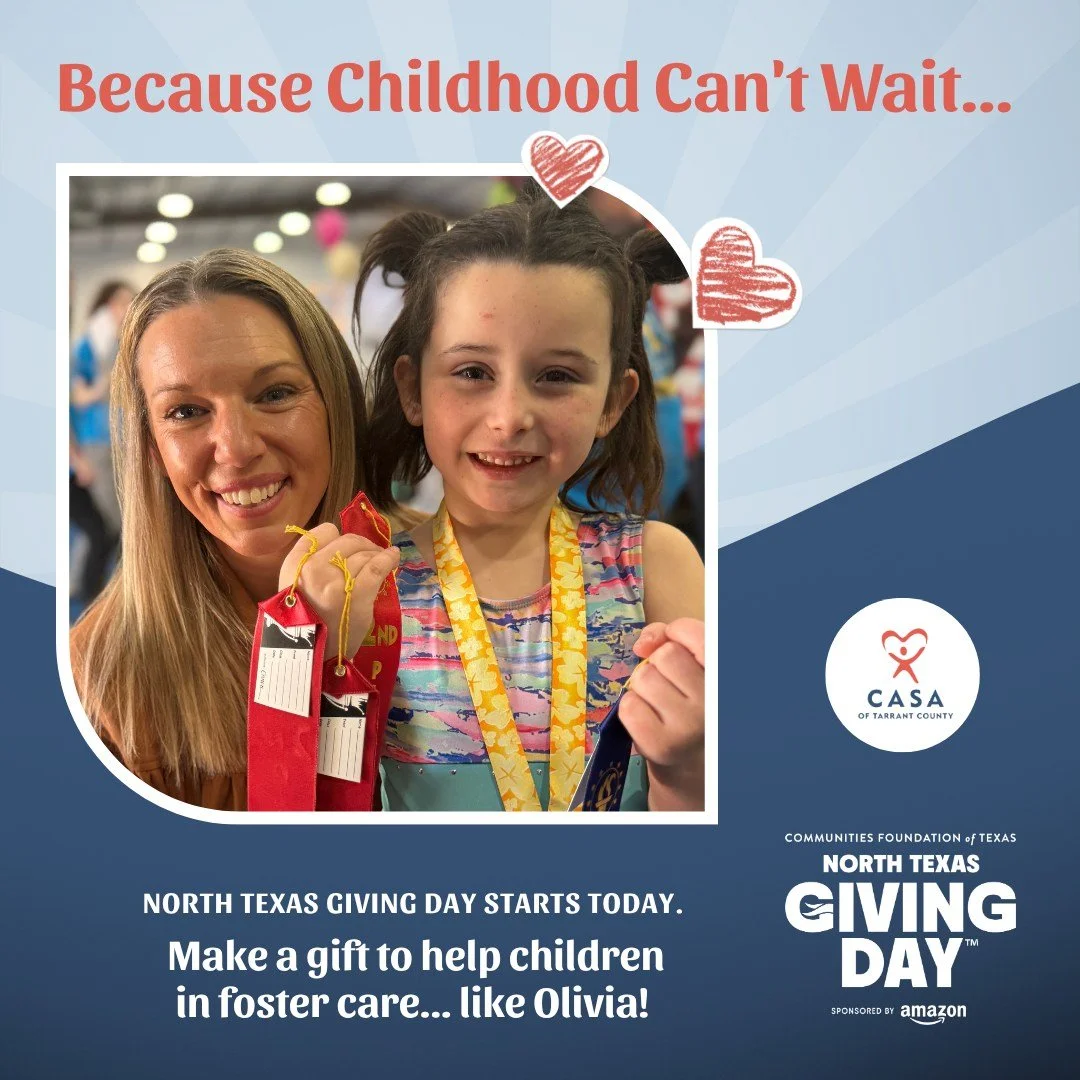 For years, Olivia lived with uncertainty about where she would live, who she could trust, and where she belonged. Through every transition and difficult decision, one thing remained constant&mdash;she had a CASA volunteer by her side.

Today, Olivia 