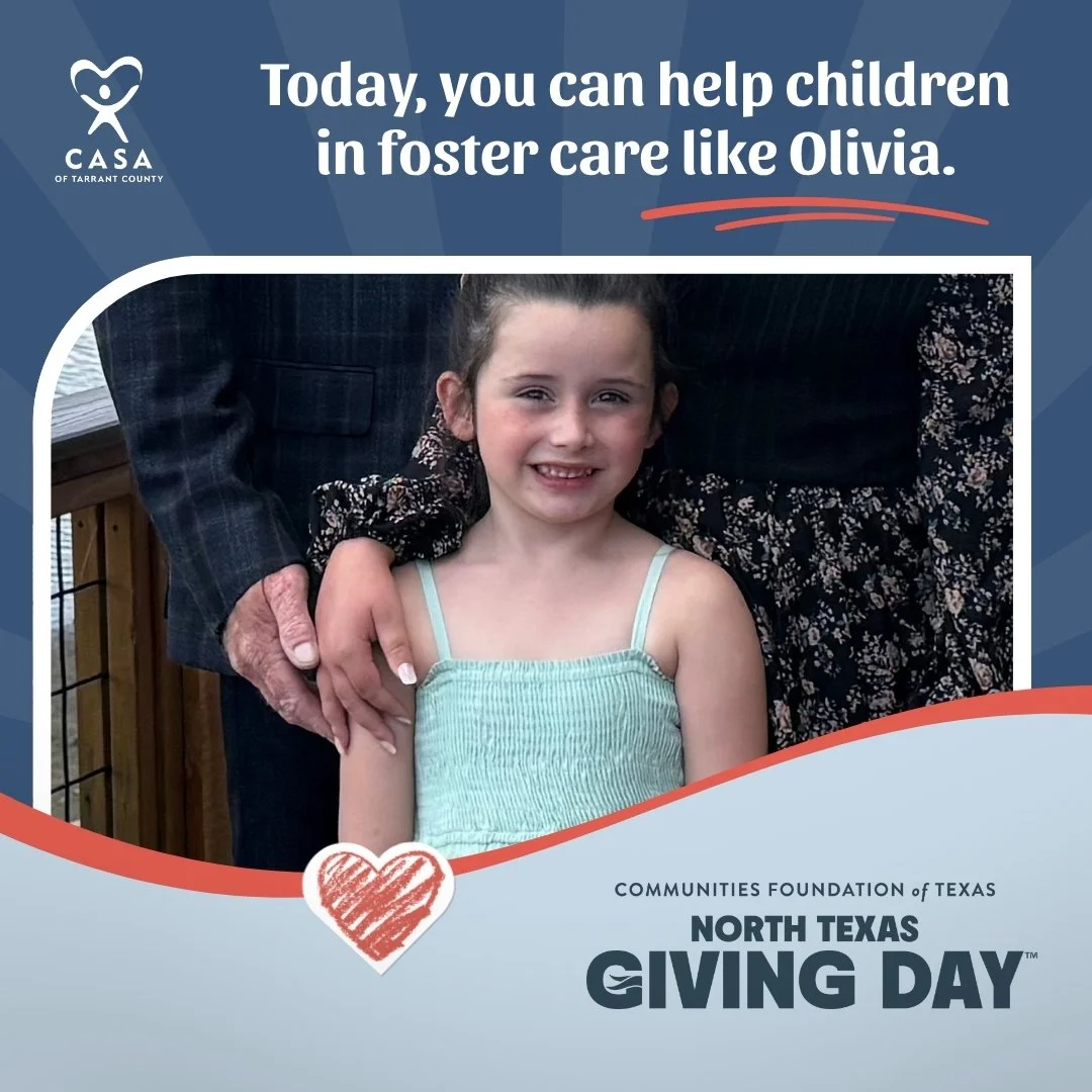 A child in foster care may have many adults involved in different parts of their life. A CASA volunteer is the person who sees the whole picture&mdash;and keeps the child at the center of it.
That was part of the difference Olivia&rsquo;s CASA made f