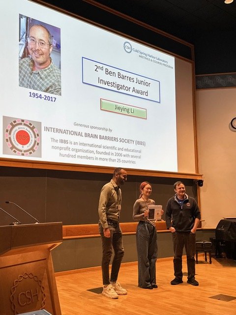 2nd Ben Barres Junior Investigator Award
