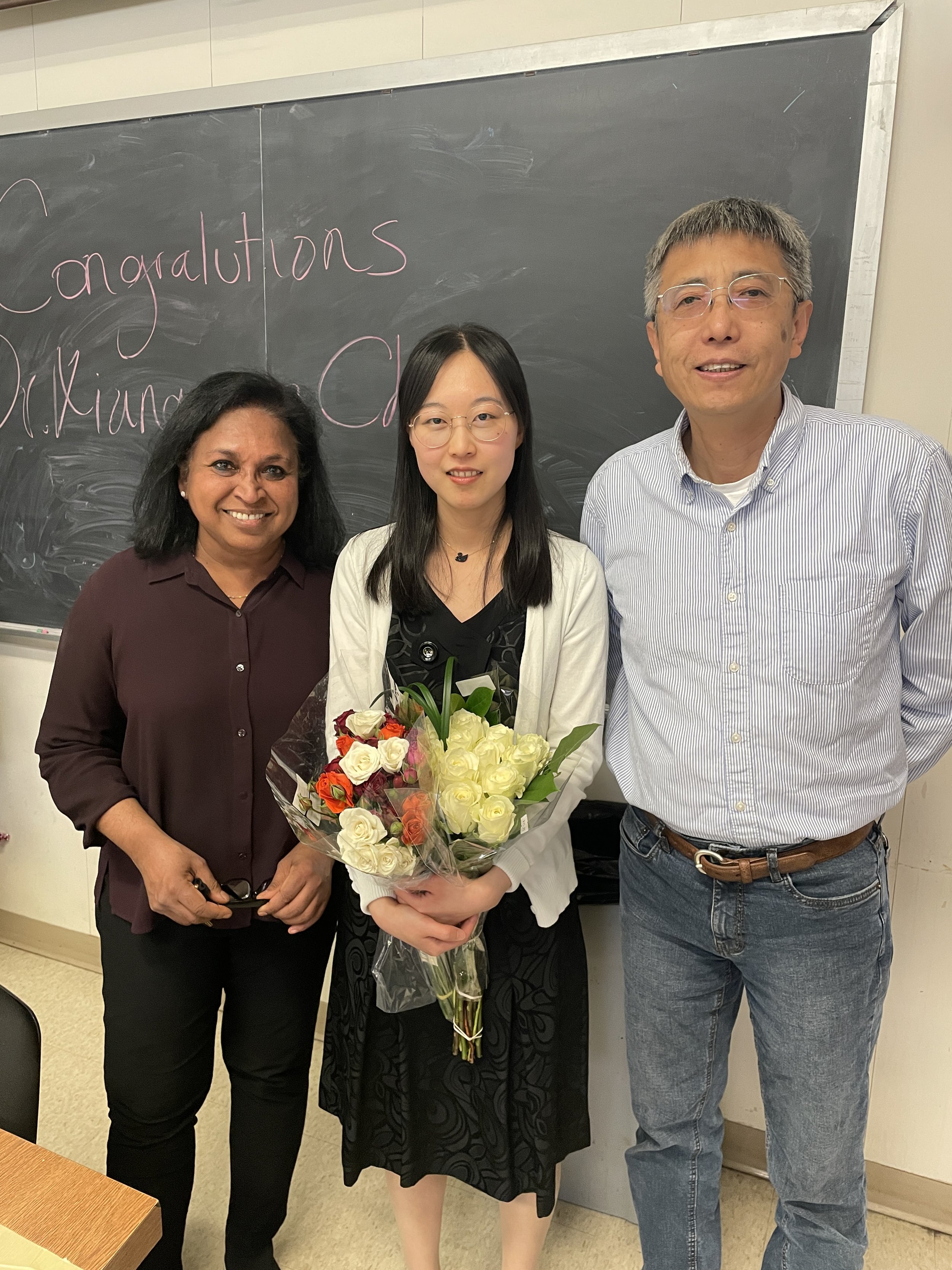 Congratulations to Dr. Xiangning Chen
