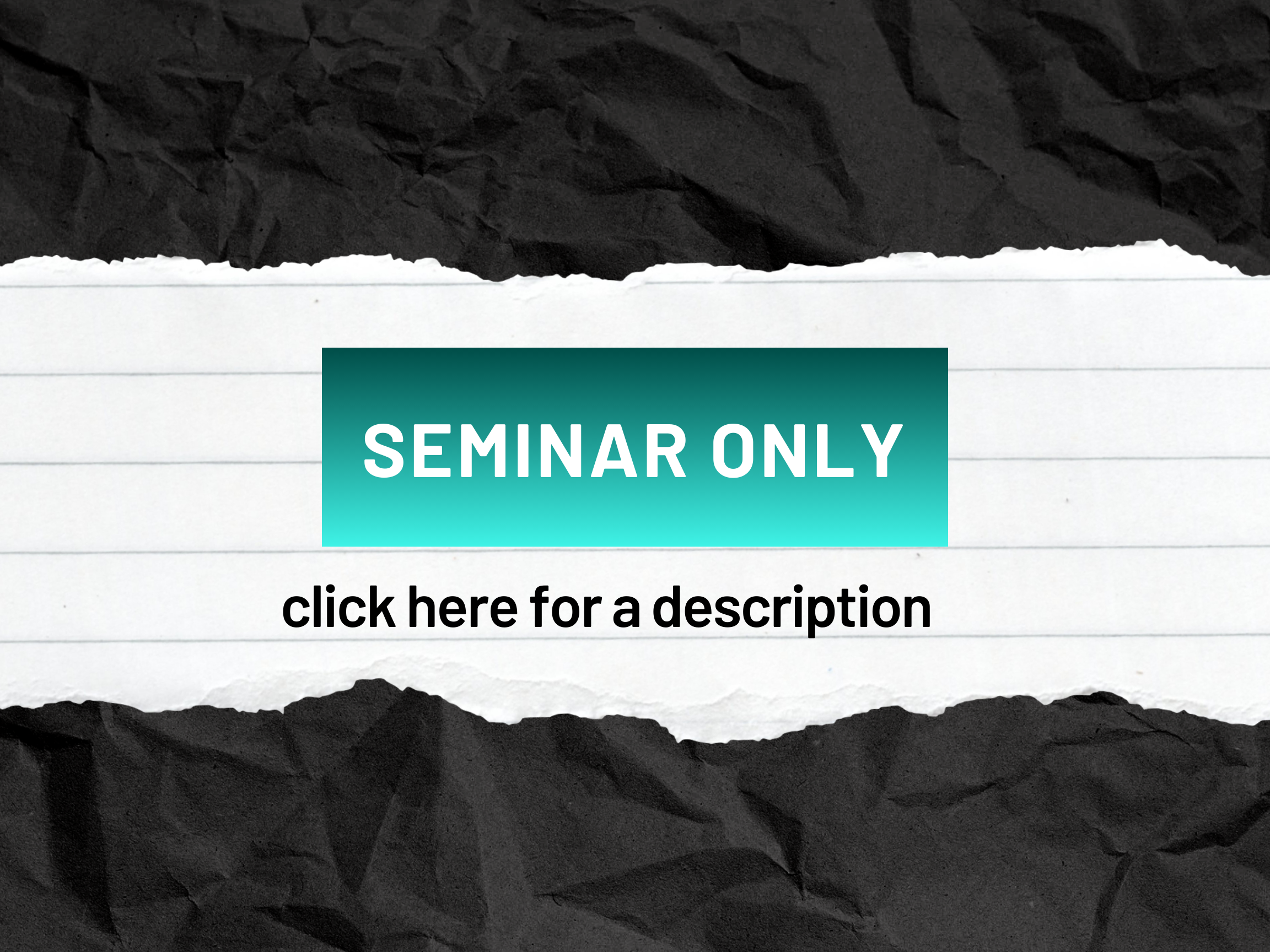 Seminar Only