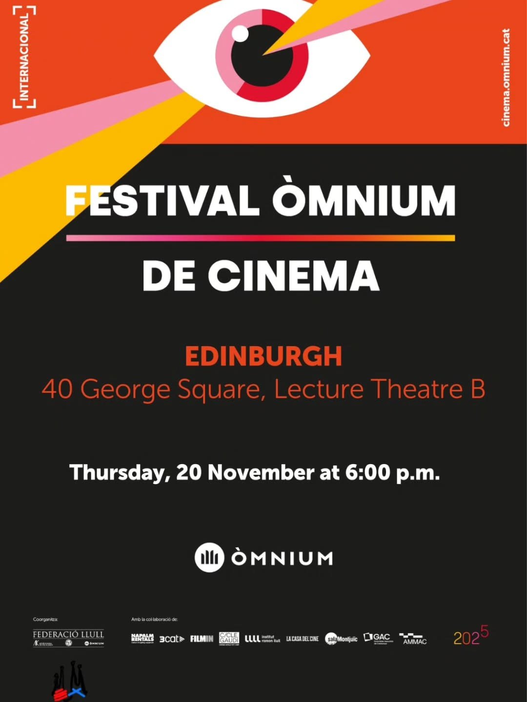 🎥 Vine a gaudir de cinema en catal&agrave; amb el @ccescocia i la @edinburghuniversity 🎥

Una sessi&oacute; per mirar la por als ulls &mdash; i descobrir que potser no fa tanta por.
Diferents formes d&rsquo;enfrontar els temors m&eacute;s antics: l
