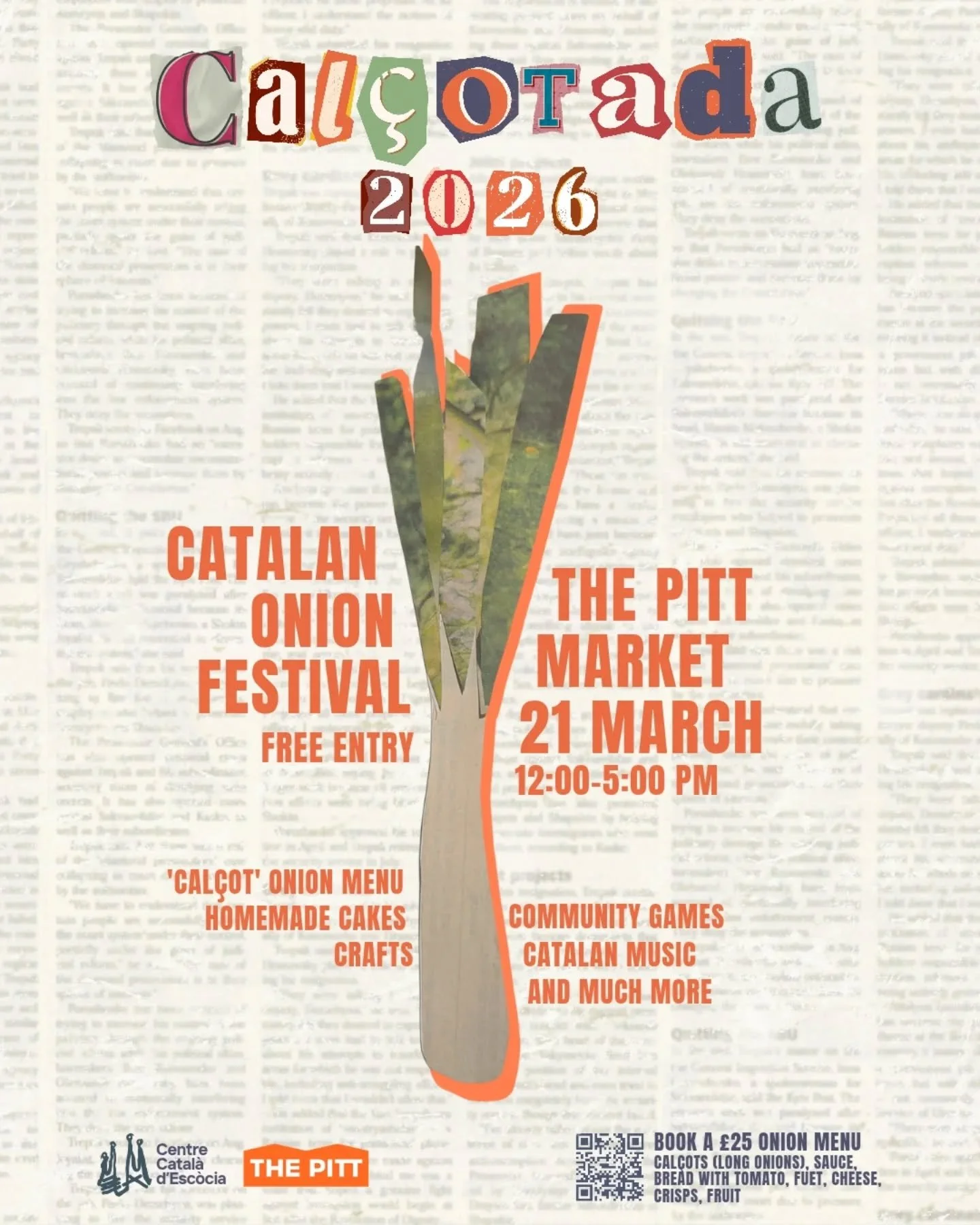 🔥 A cal&ccedil;otada is a traditional feast normally celebrated between January and March in Catalonia. 

🧅The star of the show is the cal&ccedil;ot, a type of long onion grilled over an open flame. People peel them with their hands, dip them in a 