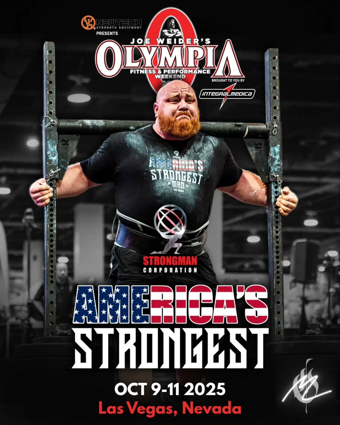 I hope Vegas is ready for the AMERICA'S STRONGEST 🇺🇸 

We're rolling it back at @mrolympiallc this year for @americasstrongest and ready to capture all of its glory 📷 💪 

See you filthy animals soon!