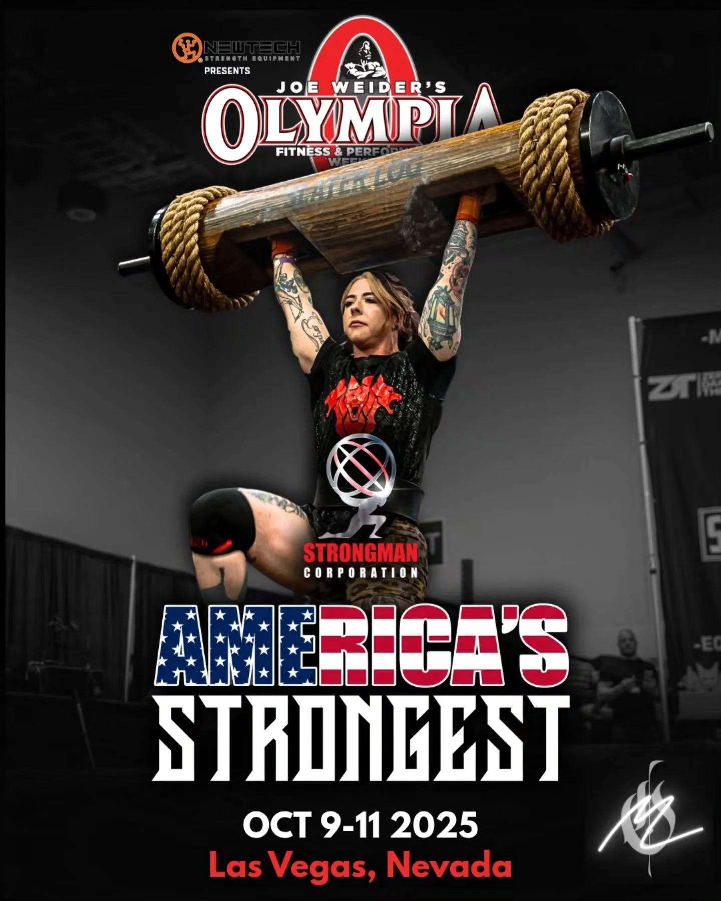 I hope Vegas is ready for the AMERICA'S STRONGEST 🇺🇸 

We're rolling it back at @mrolympiallc this year for @americasstrongest and ready to capture all of its glory 📷 💪 

See you filthy animals soon!
