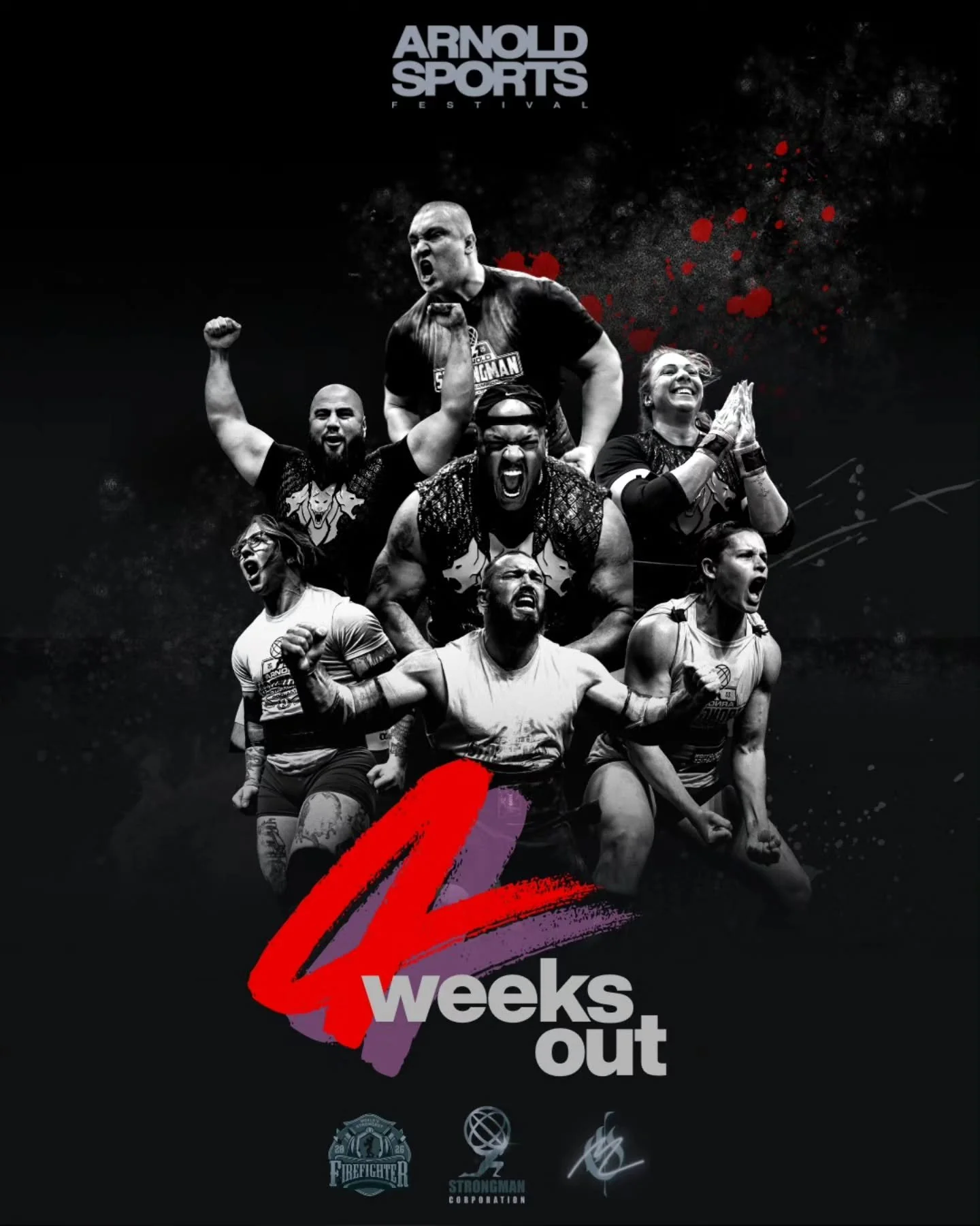 ⏳ 4 weeks out. It&rsquo;s go time. 💪🔥

The Strongman Corporation Arnold Pro/Am &amp; Master&rsquo;s World Championship
and World&rsquo;s Strongest Firefighter are almost here.

📸 Lock in your photo packages now and don&rsquo;t miss a single moment