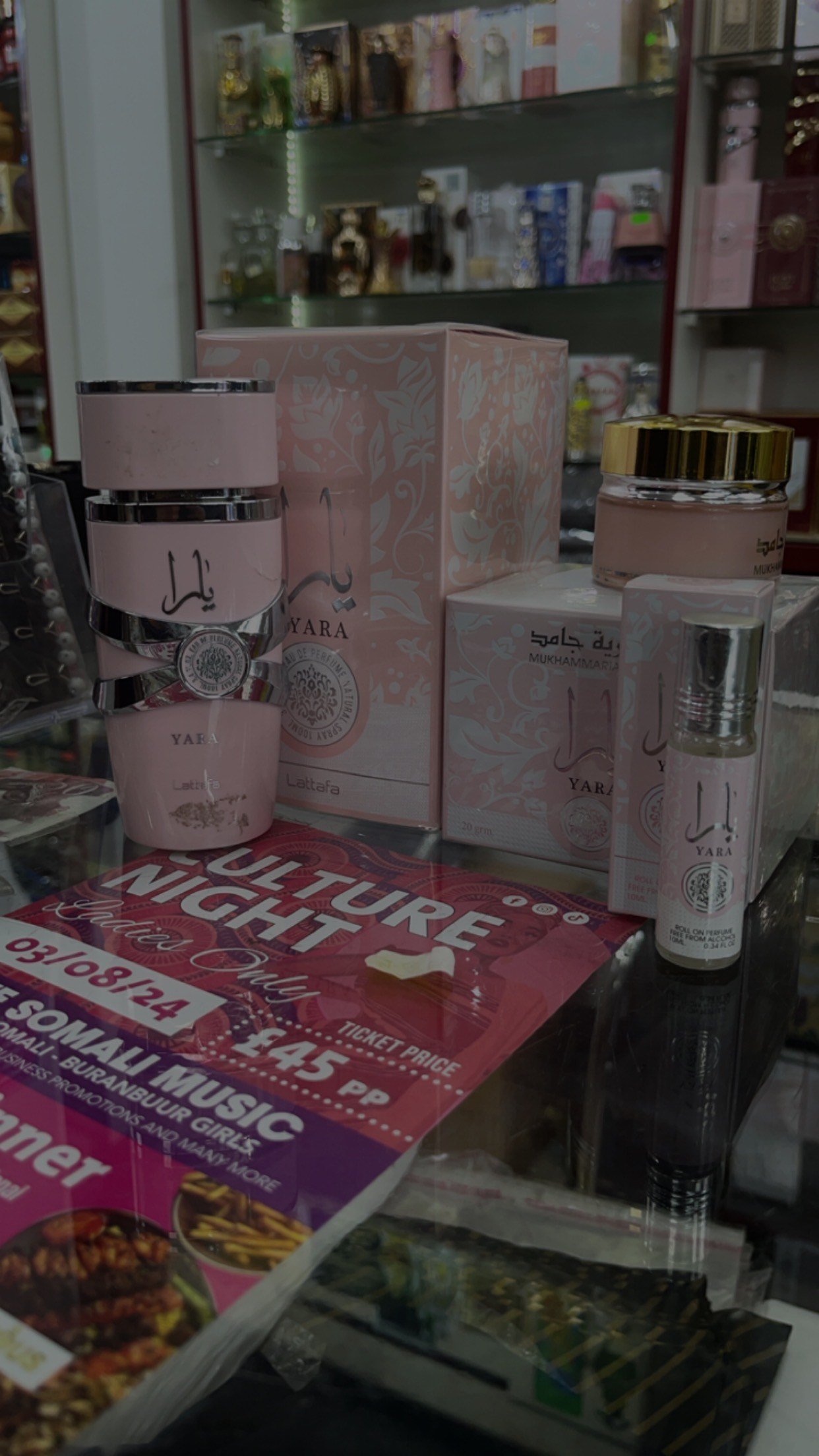 Yara perfume set