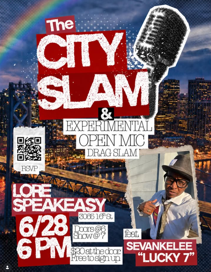 City Slam! Drag Slam + Poetry Slam + Experimental Open Mic w/ Sevan Kelee + Lucky7