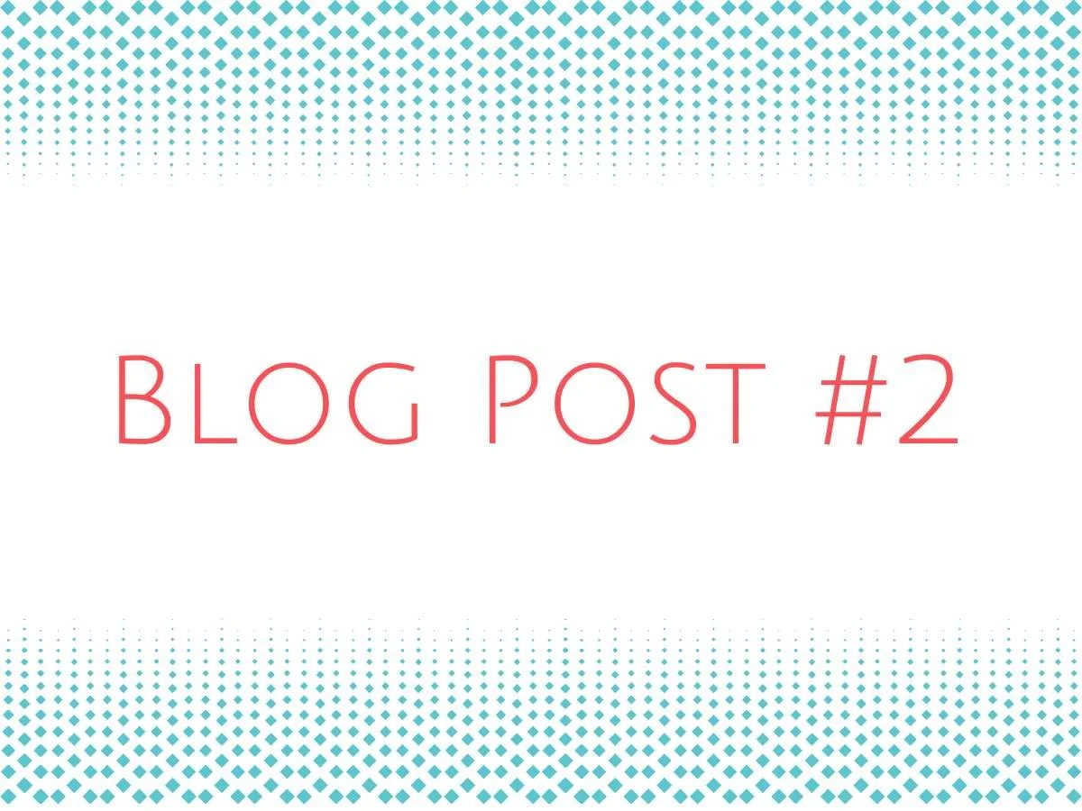 Blog Post #2 — Simple Layout with Extras