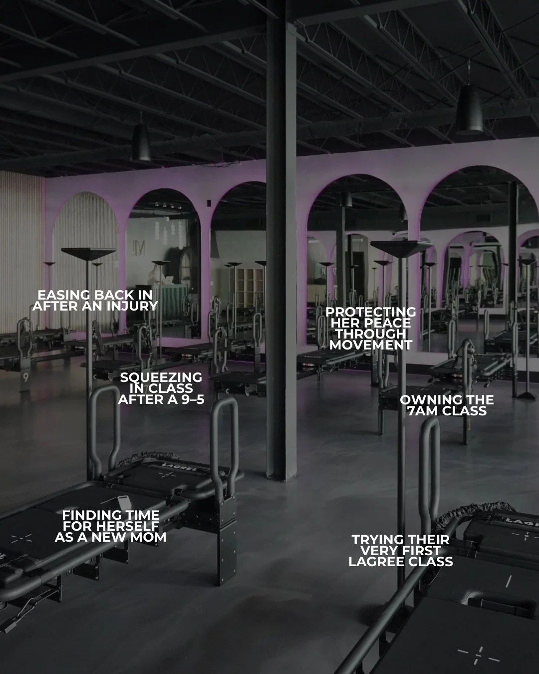 MUSE MVMT is more than a workout &mdash; it&rsquo;s a community 🤍 no matter where you&rsquo;re at in life, we&rsquo;re here to support, celebrate, and move with you.

#lagree #lagreefitness #lagreestudio