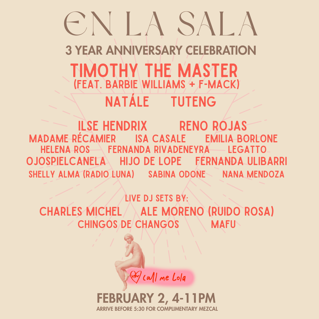 En La Sala 3 Year Anniversary