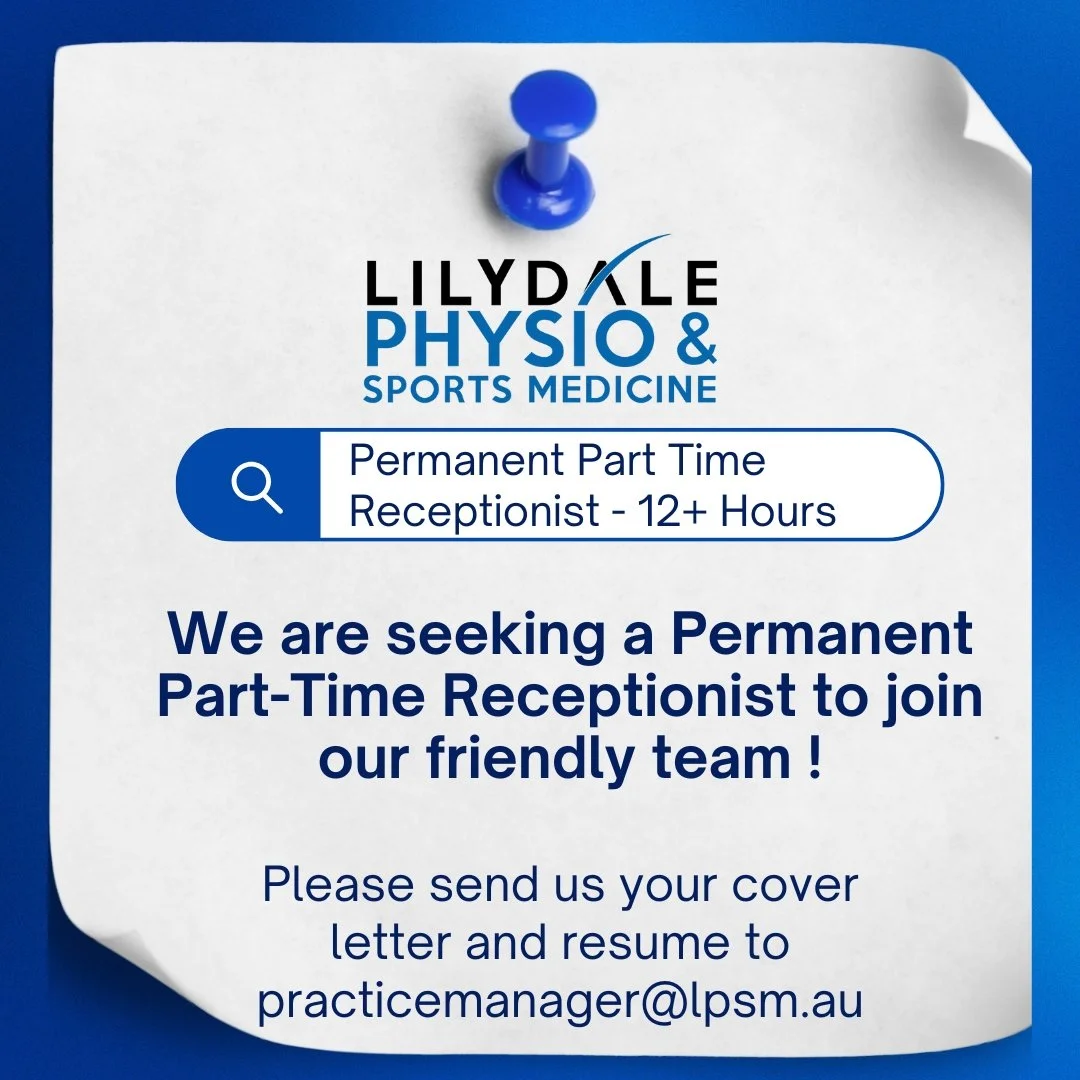 ✨ We&rsquo;re Hiring! ✨
Join our friendly team as a Permanent Part-Time Receptionist 🖥️📞

📅 12+ hours per week (Mon&ndash;Fri between 8am&ndash;8pm)
📌 Saturday mornings in the future
➕ Extra hours available for the right candidate

💡 About You:
