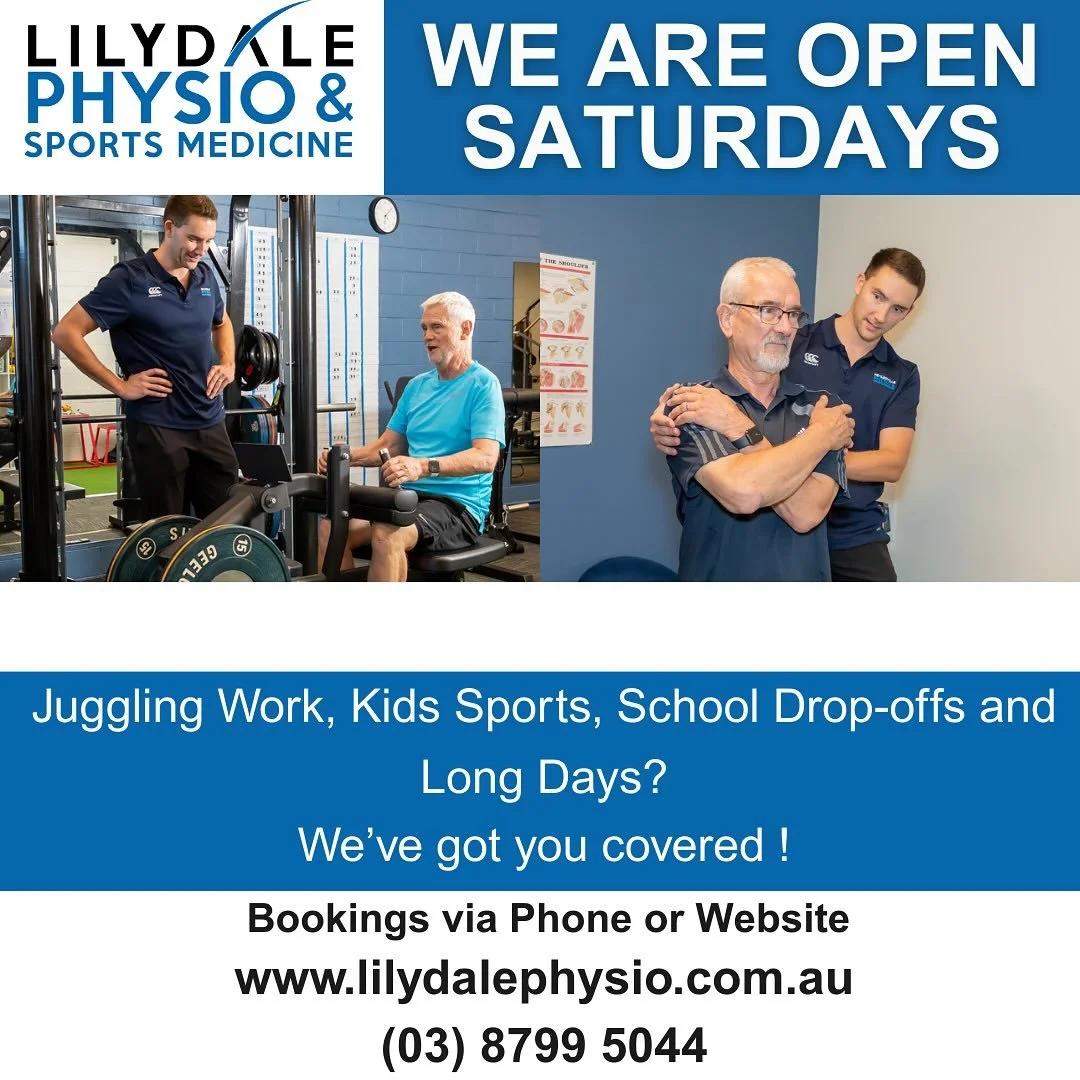 🏀💪 We&rsquo;re excited to announce that Ben Ursich &ndash; experienced Physiotherapist and Professional Basketballer &ndash; is now opening up Saturday appointments at Lilydale Physio &amp; Sports Medicine!

We know weekdays can be a juggle with wo