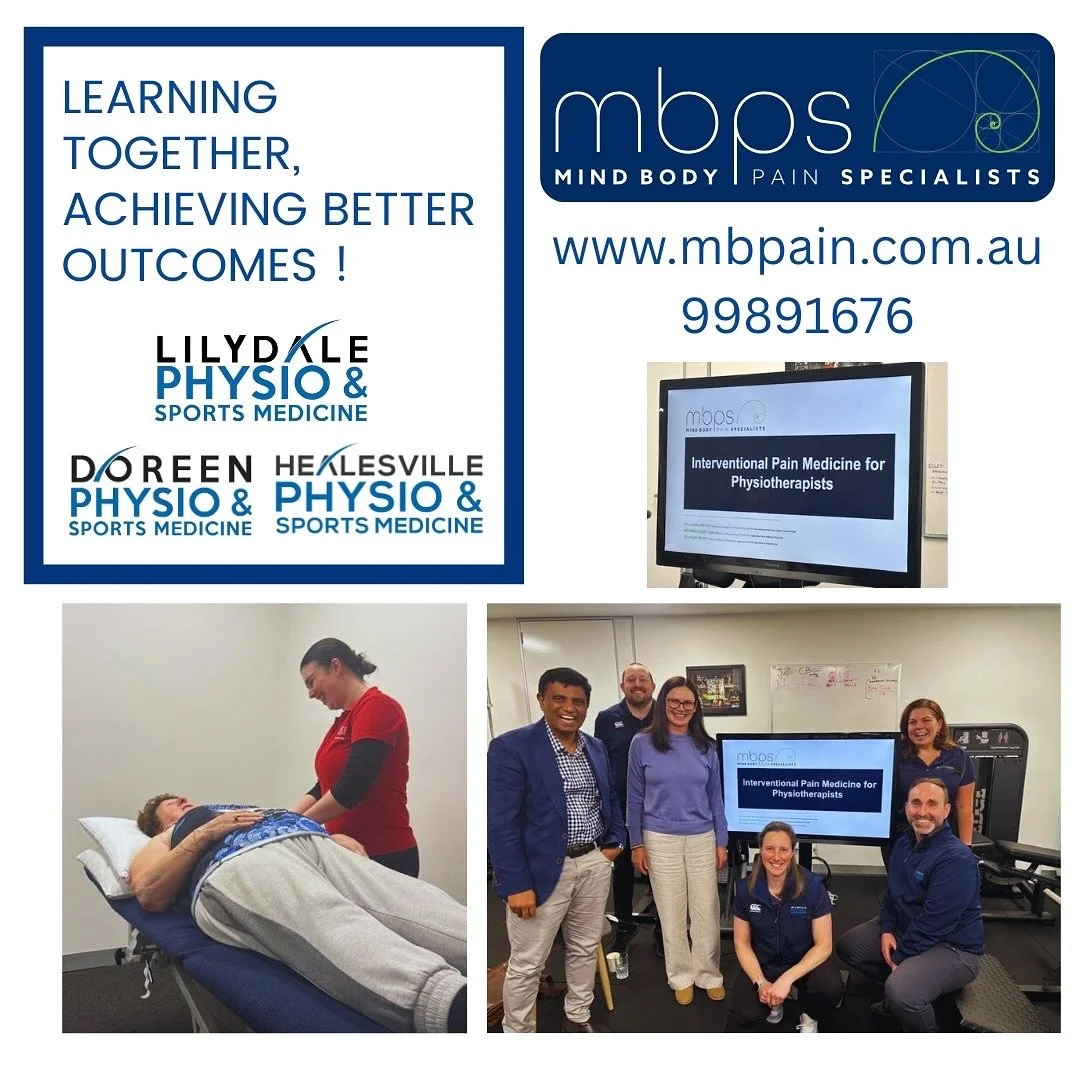 🌟 Always Learning. Always Improving. Always Helping. 🌟

Our Physio and Exercise Physiology team,  are committed to staying at the top of our game so we can keep you at the top of yours 💪📚

This week we had the incredible team from Mind Body Pain 