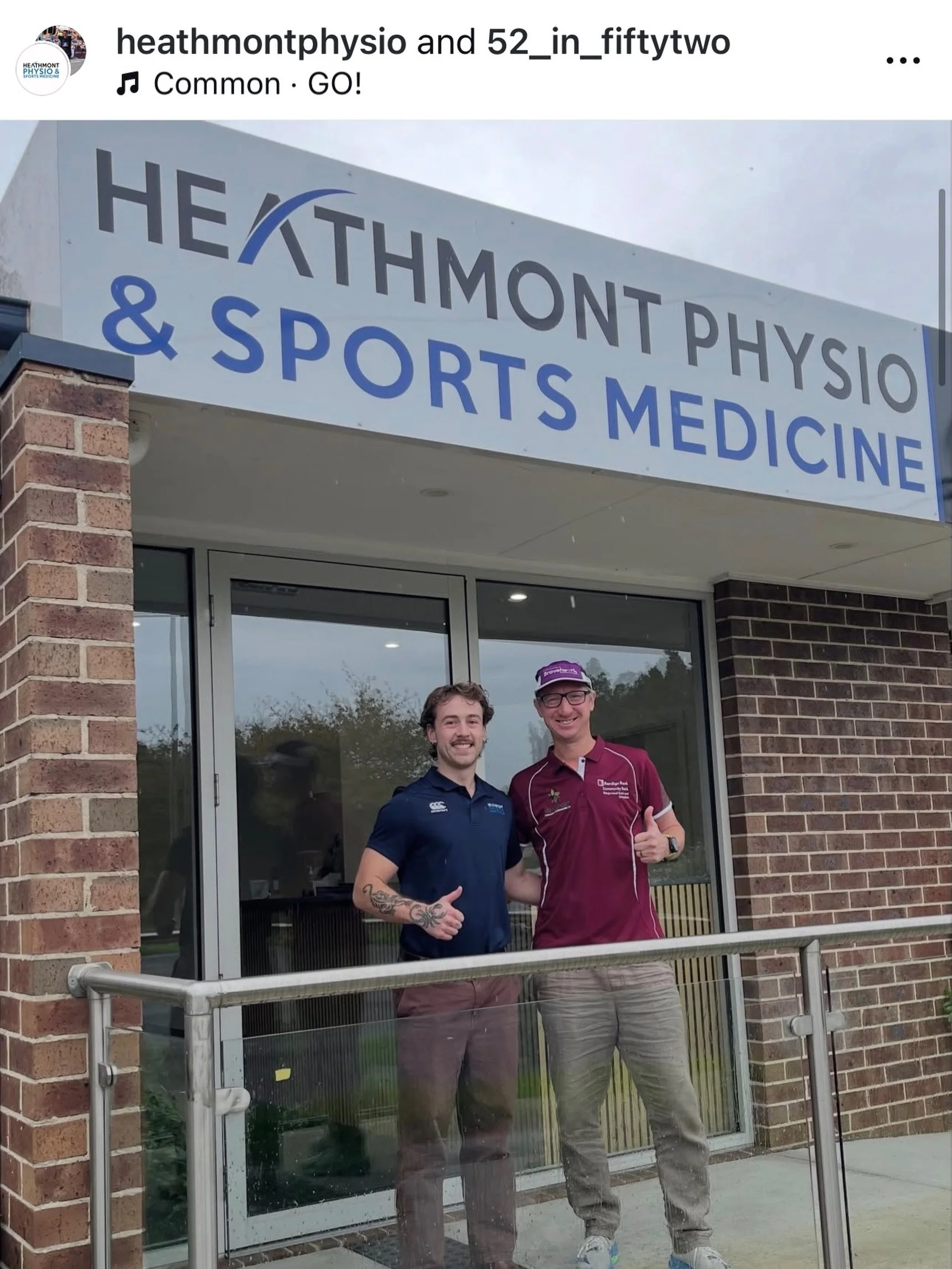 52 in Fifty Two 🏃&zwj;♂️

Curtis is taking on an incredible challenge &mdash; running 52 marathons in 52 weeks to raise awareness and funds towards tackling child sexual abuse.

This week, he popped into our sister clinic Heathmont Physio &amp; Spor