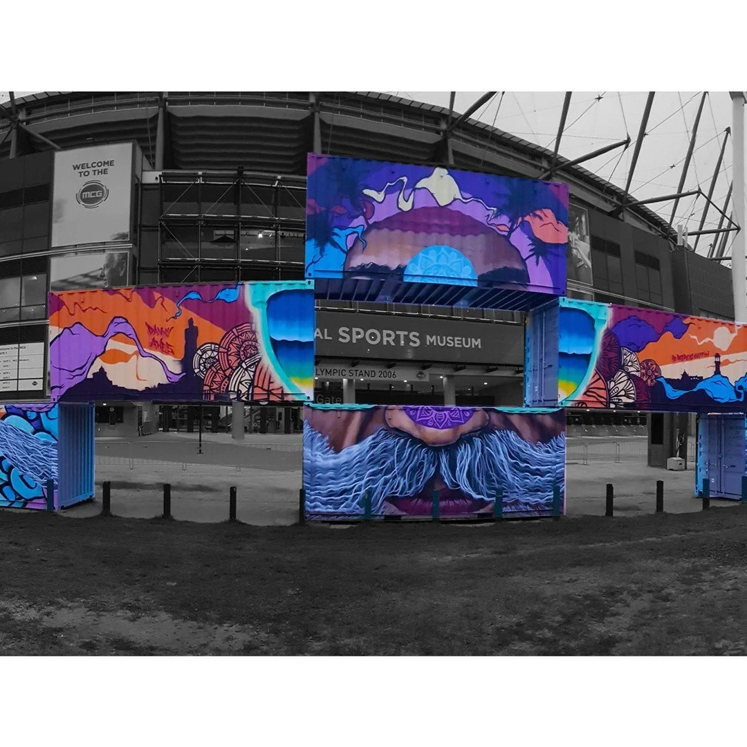 Throwback to one of our favourite builds. How good does this three stack high pyramid look in front of one of Melbourne's most iconic venues??
What a way to enter your event walking through these stacks. Makes a great first impression. We love it!!