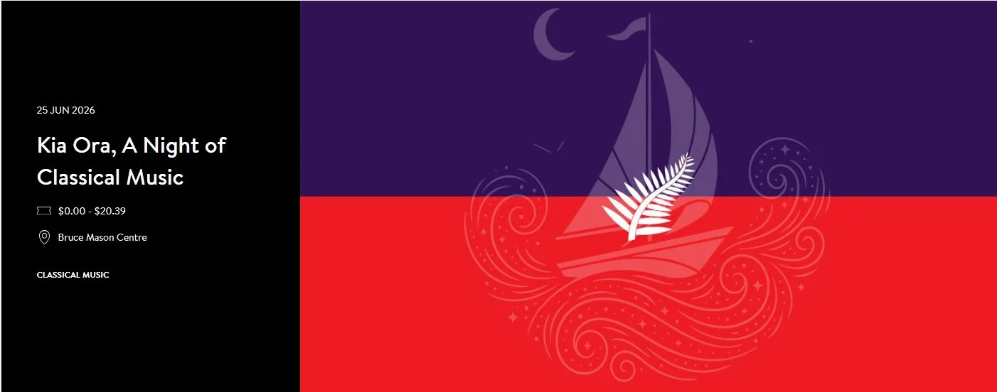 Kia Ora, A Night of Classical Music 