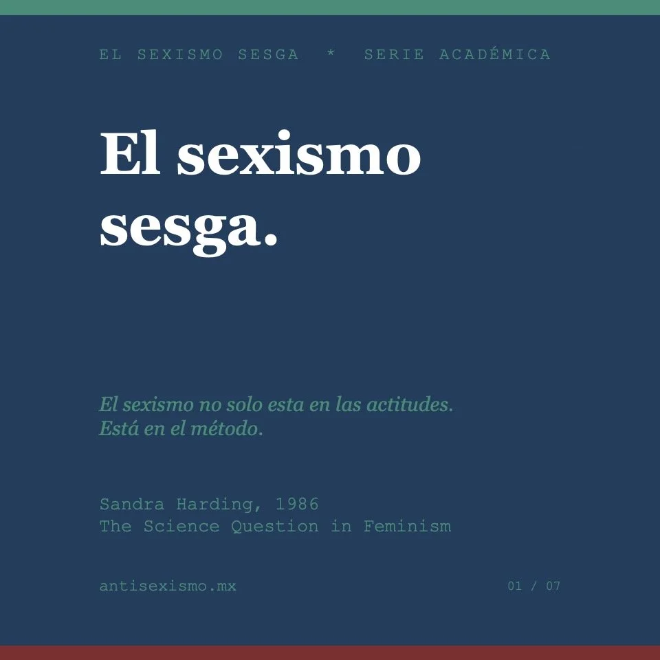 El sexismo no lleg&oacute; desde afuera de la ciencia. Se construy&oacute; adentro de ella.
En 1986, Sandra Harding hizo la pregunta que todav&iacute;a incomoda: &iquest;puede la ciencia ser objetiva si ignora a la mitad de la humanidad?
Margrit Eich