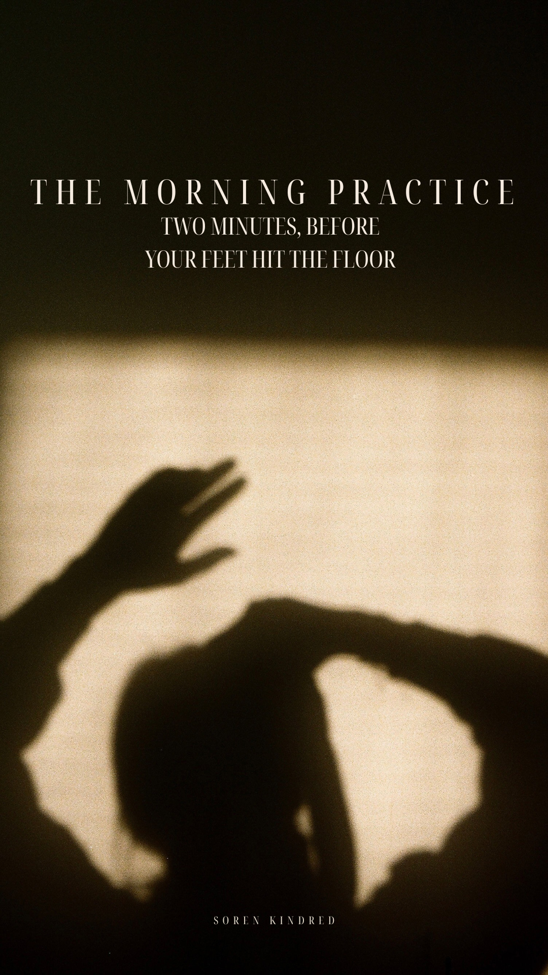 The Morning Practice | a 2-minute morning practice for the woman you're becoming