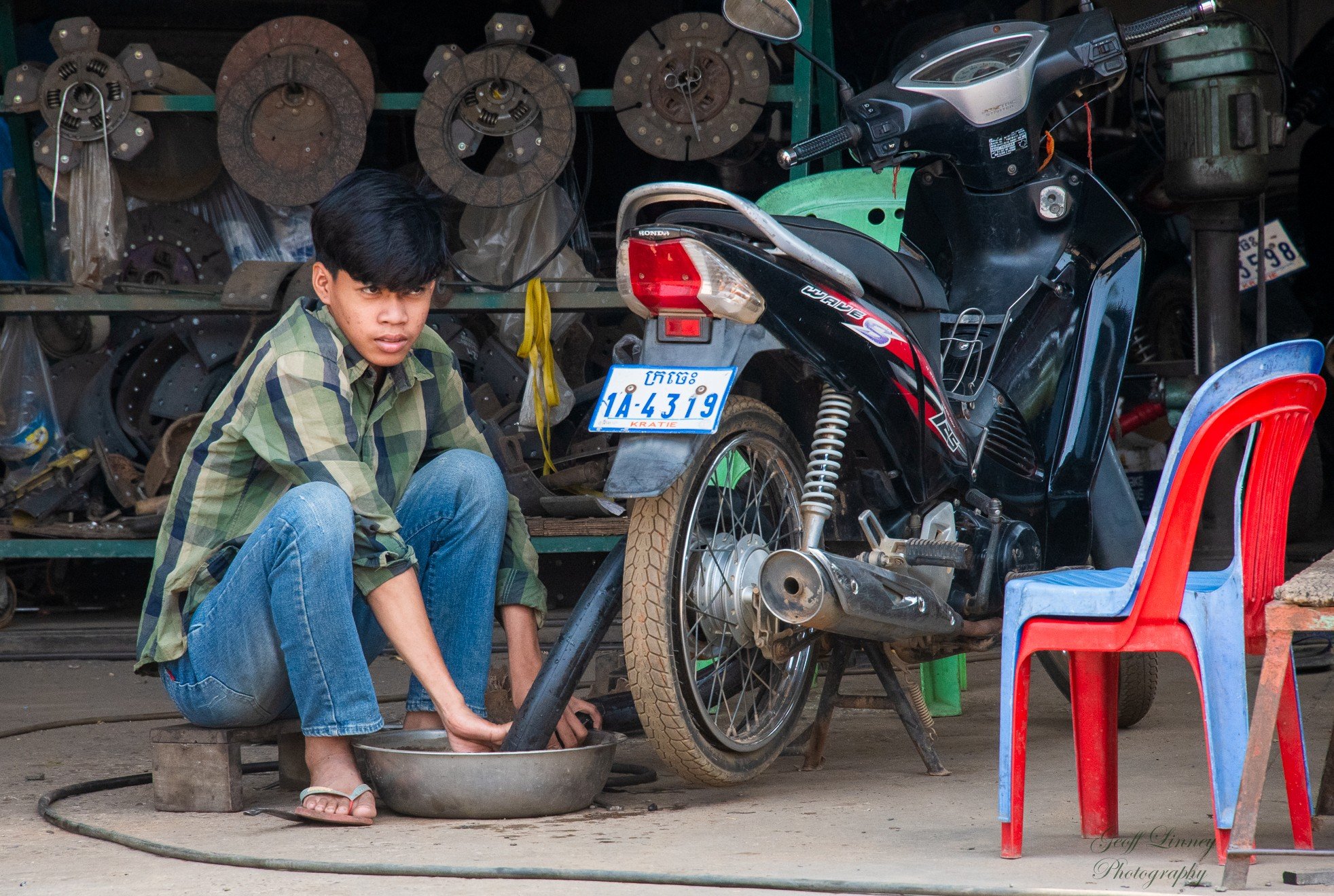 Motorbike maintenance