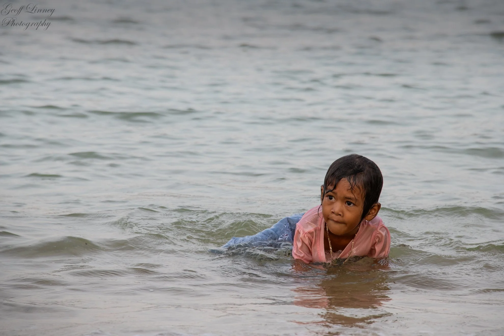 Girl in the water