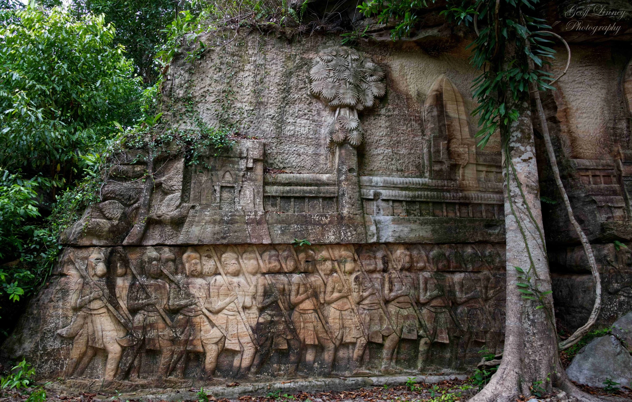 Ta Praisith carving of Angkor Wat