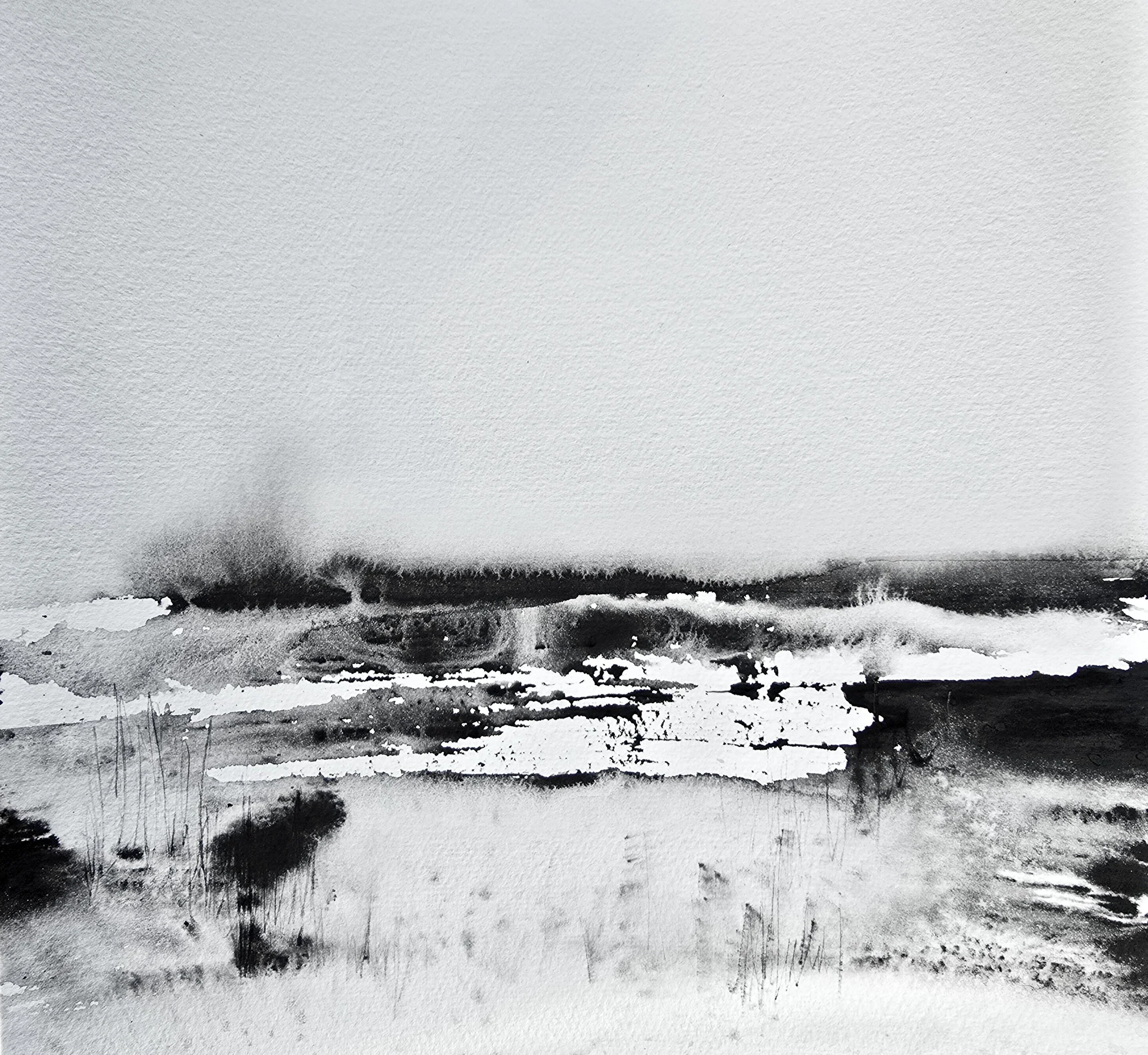 Teri Linder - Black Watercolour Landscape - Study 3.jpg