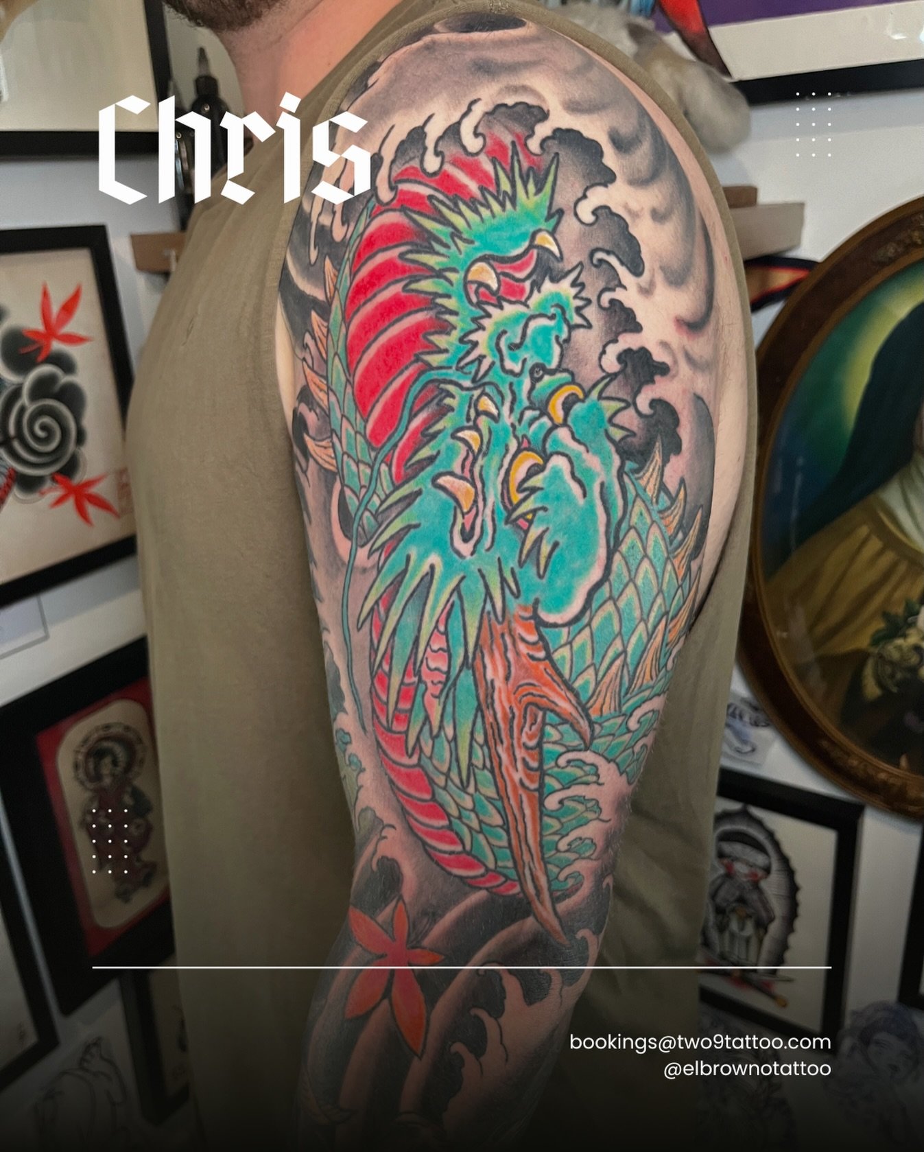 Chris has limited slots before we close for 2025! Please dm us for all bookings 🎄🩷