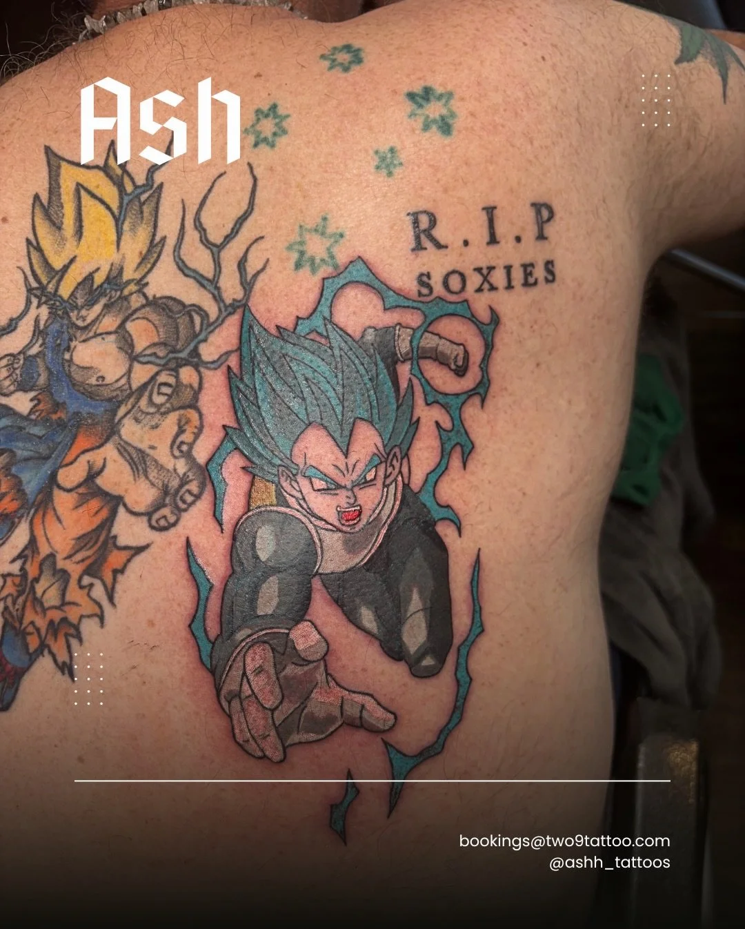 A few pieces by @ashh_tattoos