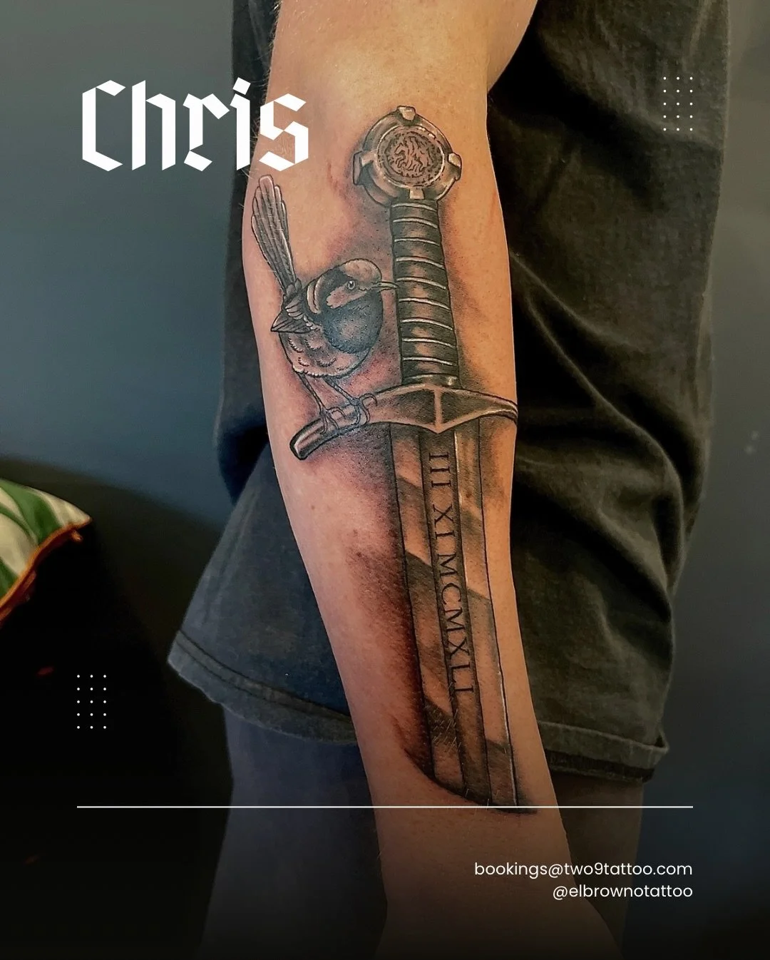 Chris has been keeping busy! Message for all appointments ✨