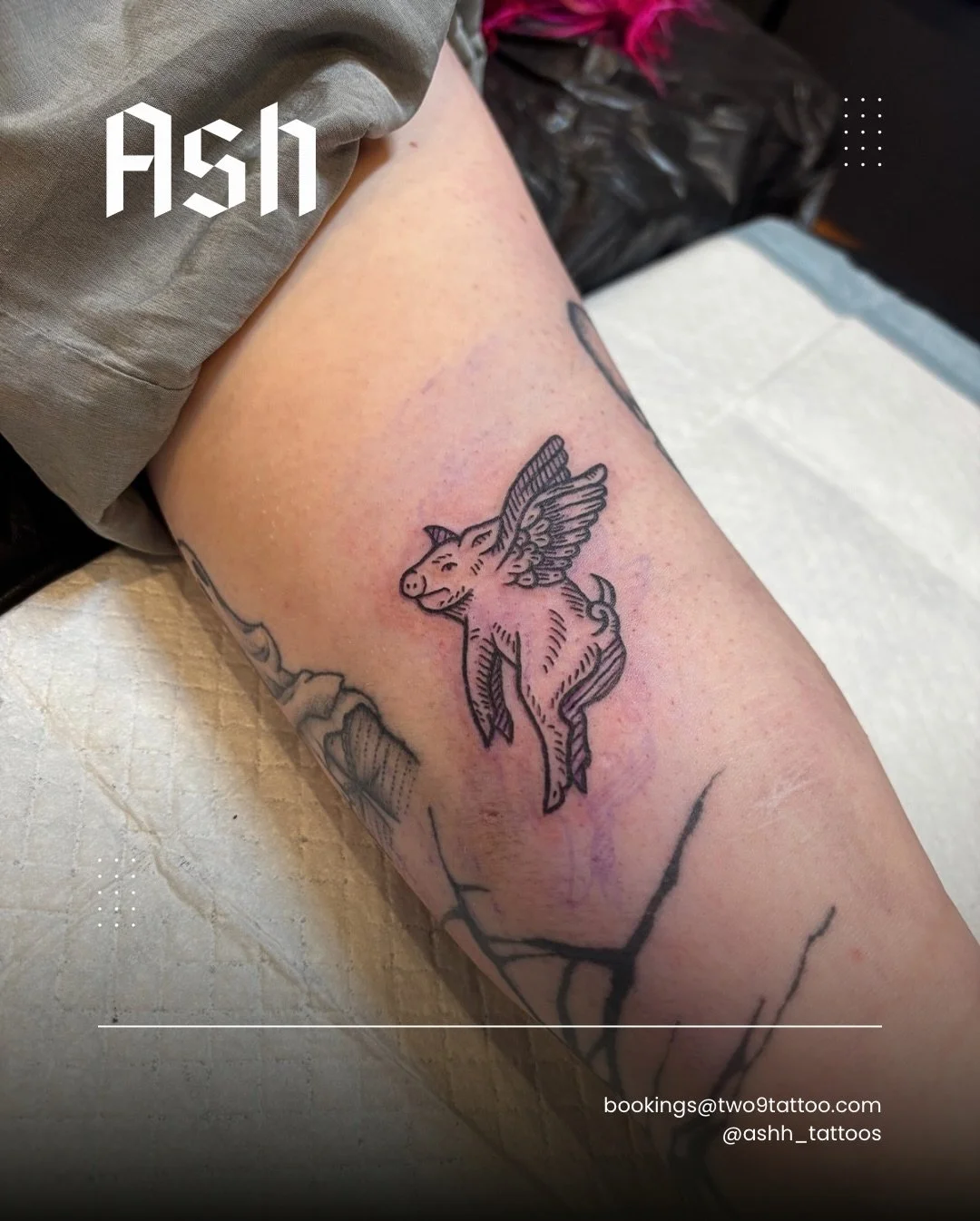 Ash has been killing it lately @ashh_tattoos 🩷😮&zwj;💨