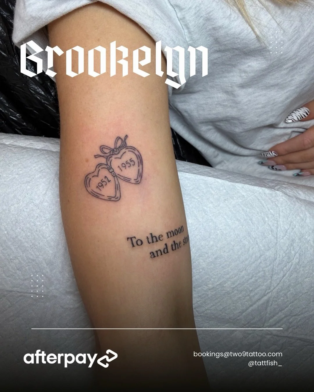 Some small ones done by Brookelyn this week ✨🖤

Done by @tattfish_ 

Afterpay Available 👀