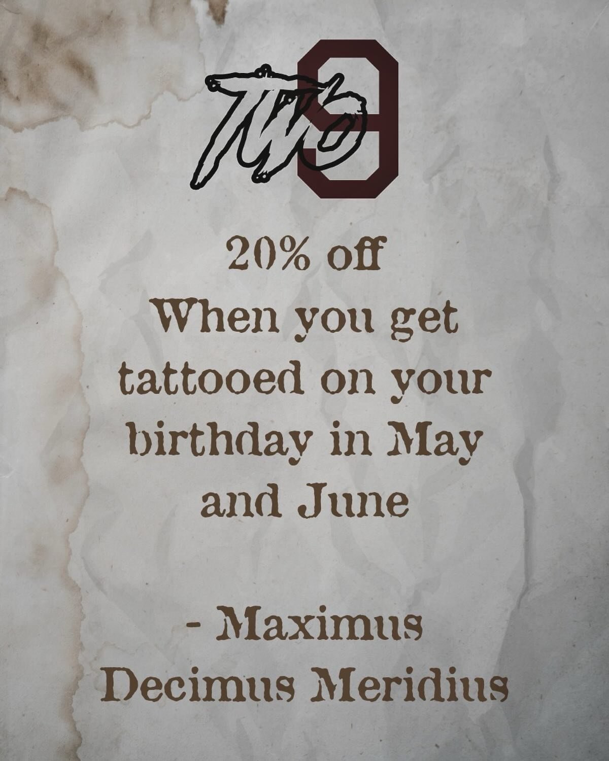 Birthday special!

We want to see you on your birthday. 

DM us for details