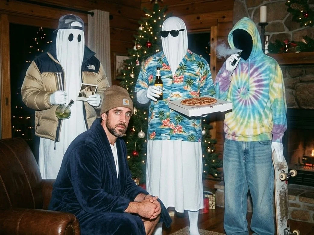 Rodgers Says Ghosts of Christmas Past, Present, and Future All Agree He’s the Real Victim