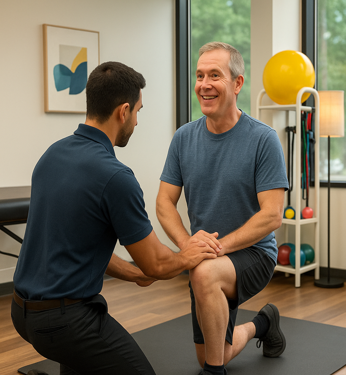 Physical therapy for seniors who are active and don't want to slow down. 