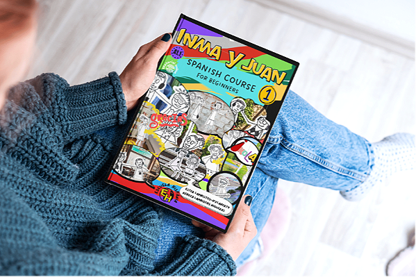 Comics to learn Spanish for teenagers.