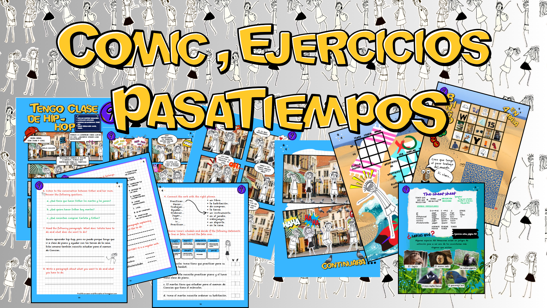 Comics to learn Spanish